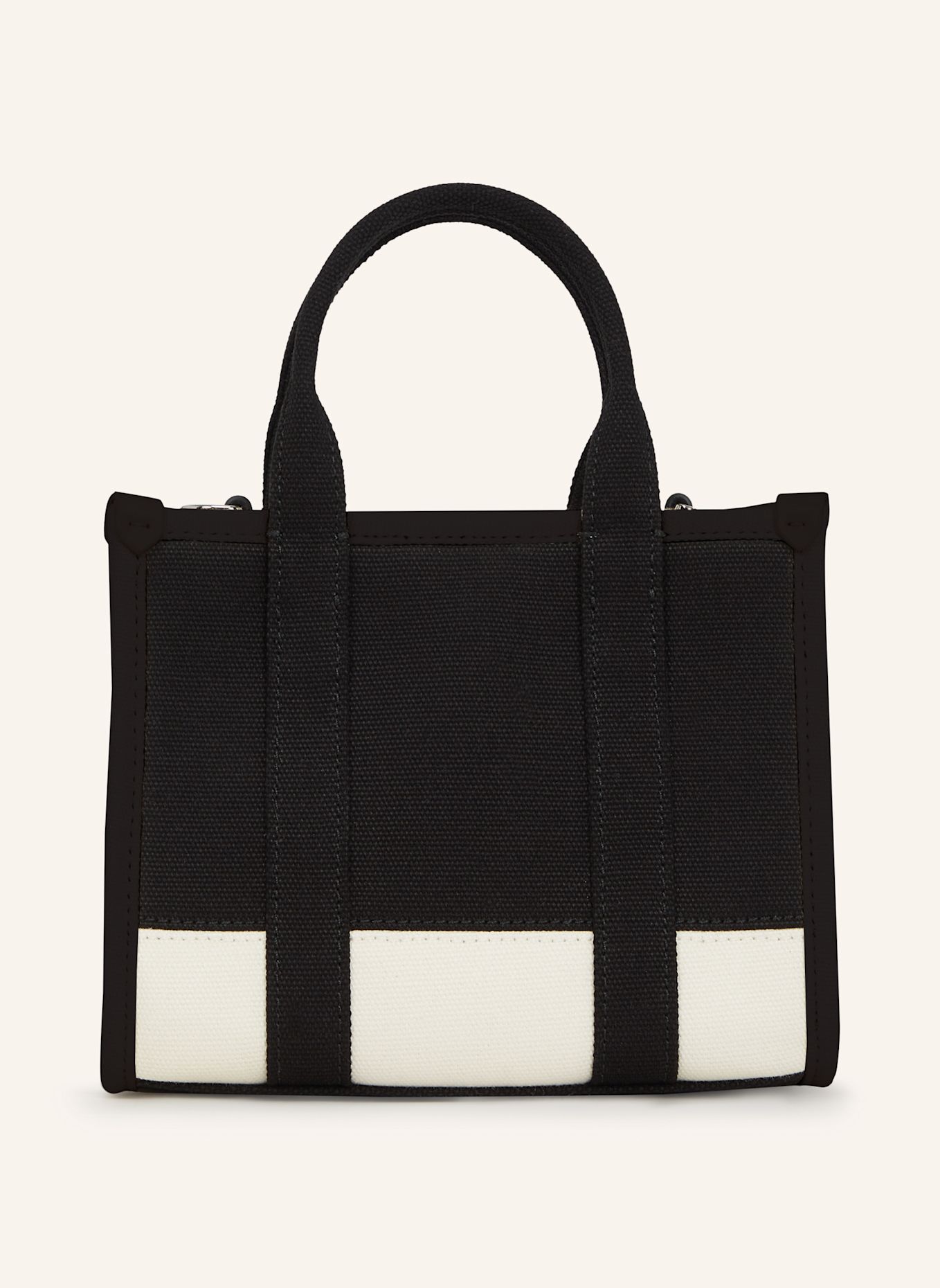 KARL LAGERFELD Shopper: BEIGE/ SCHWARZ