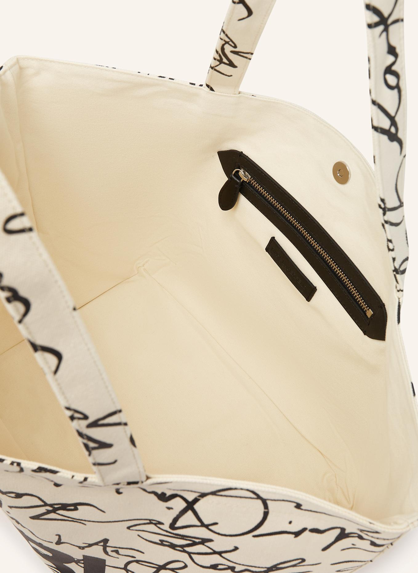 KARL LAGERFELD Shopper: SCHWARZ/ BEIGE