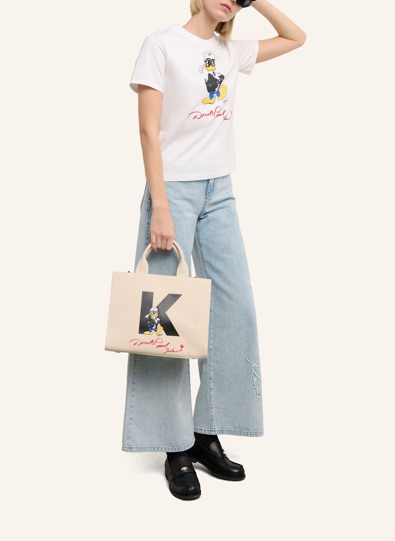KARL LAGERFELD DISNEY X KL T-shirt: WEISS