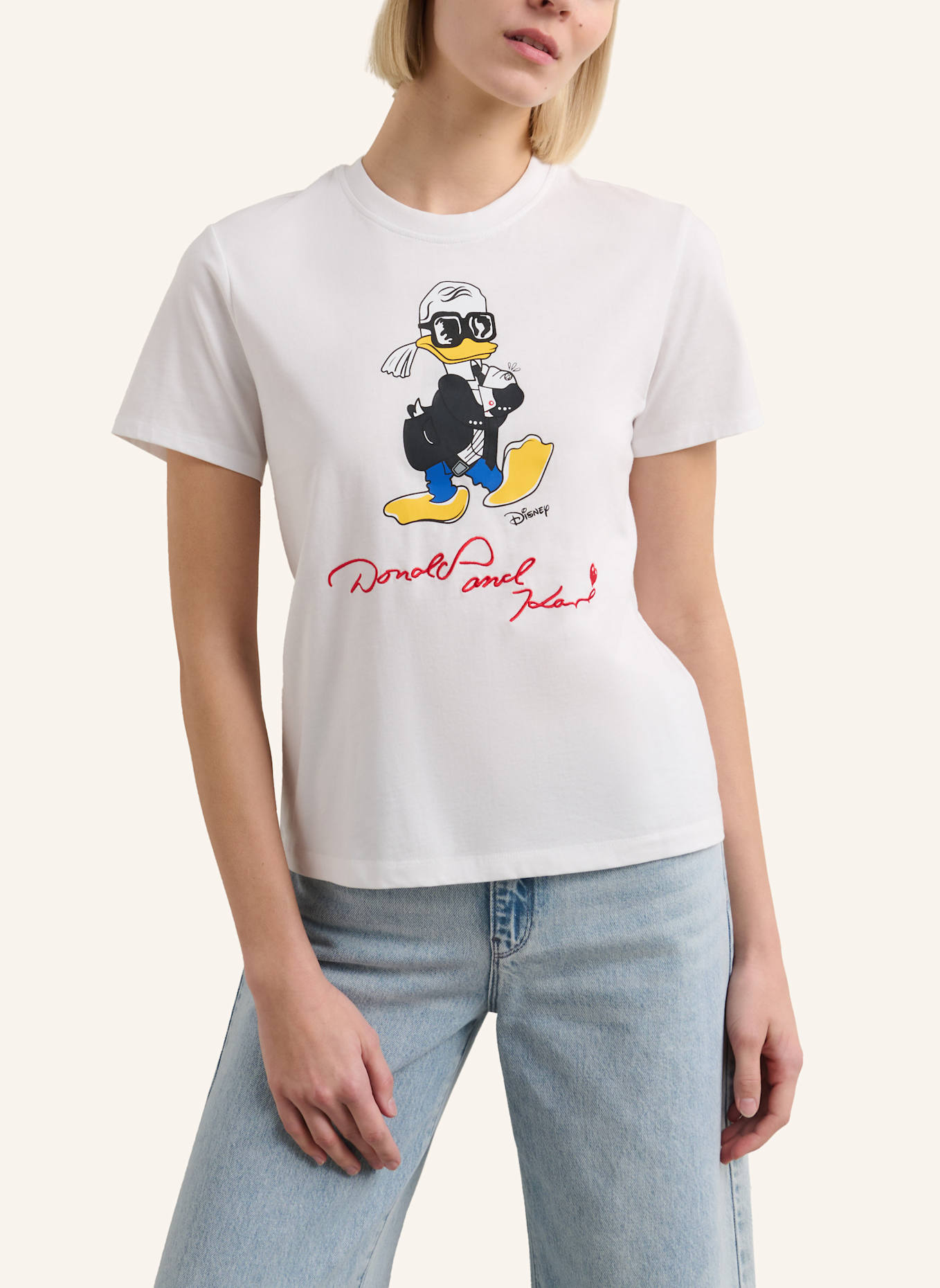 KARL LAGERFELD DISNEY X KL T-shirt: WEISS