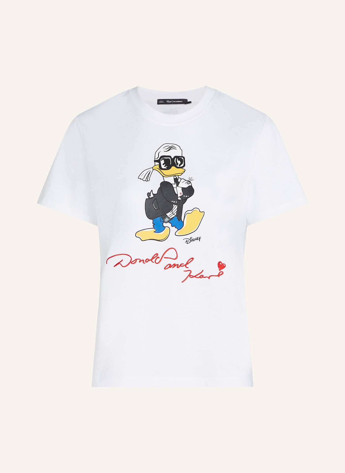 KARL LAGERFELD DISNEY X KL T-shirt: WEISS