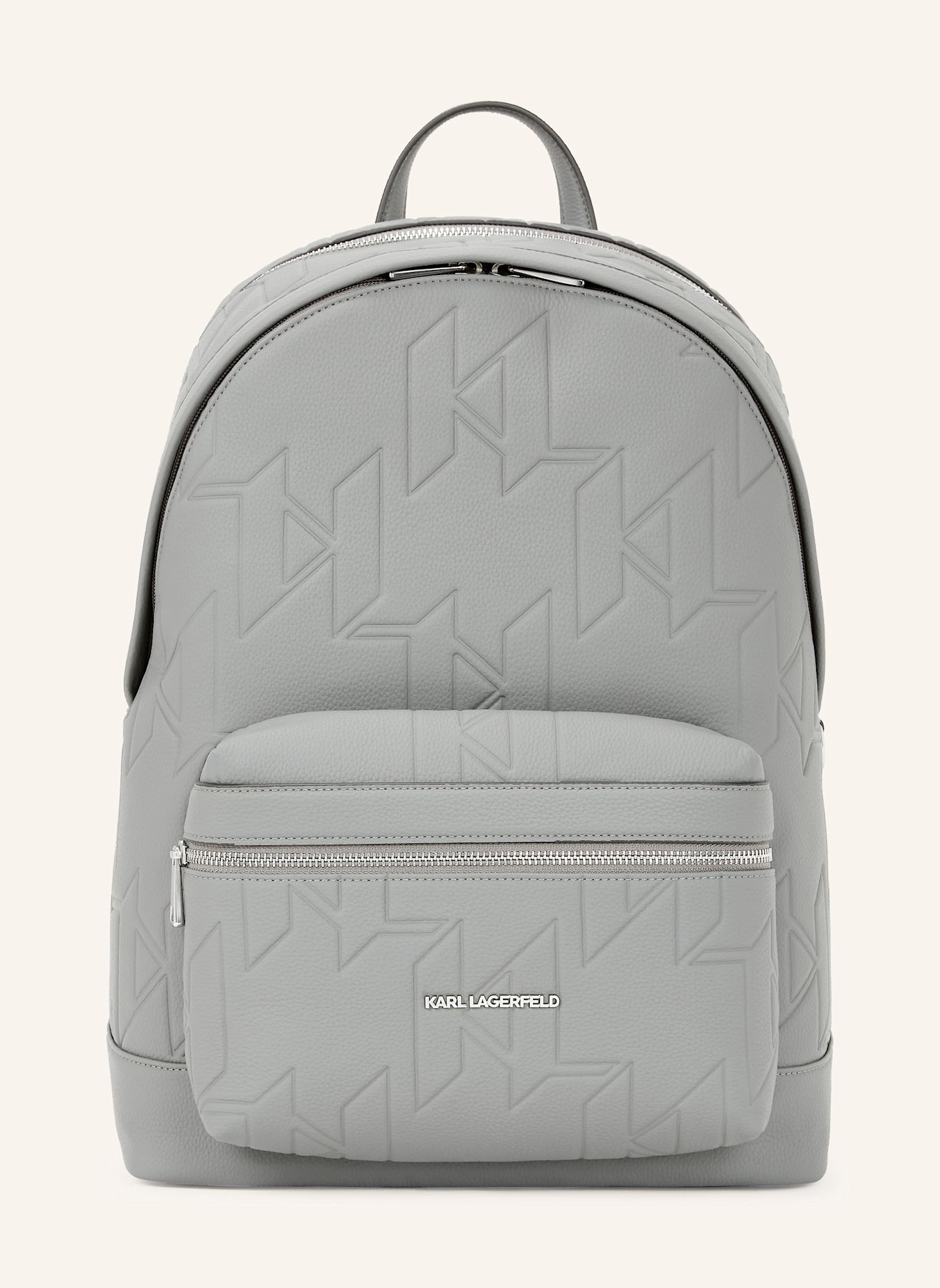 KARL LAGERFELD Rucksack: GRAU