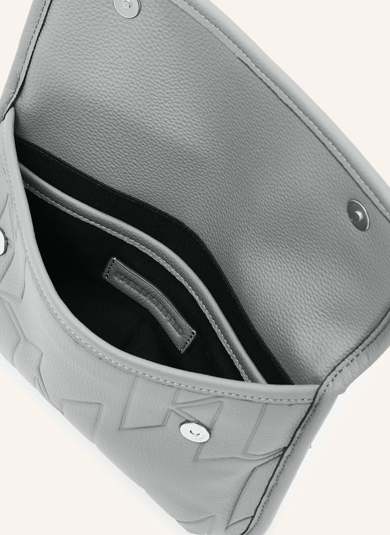 KARL LAGERFELD Gürteltasche: GRAU