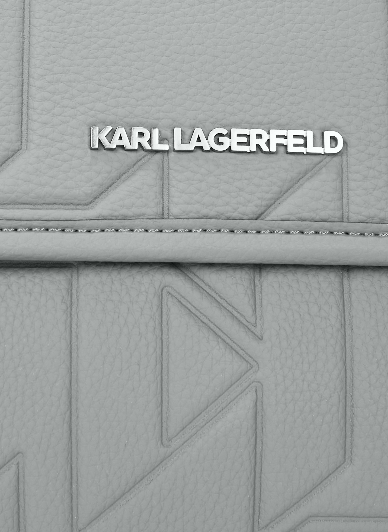 KARL LAGERFELD Gürteltasche: GRAU