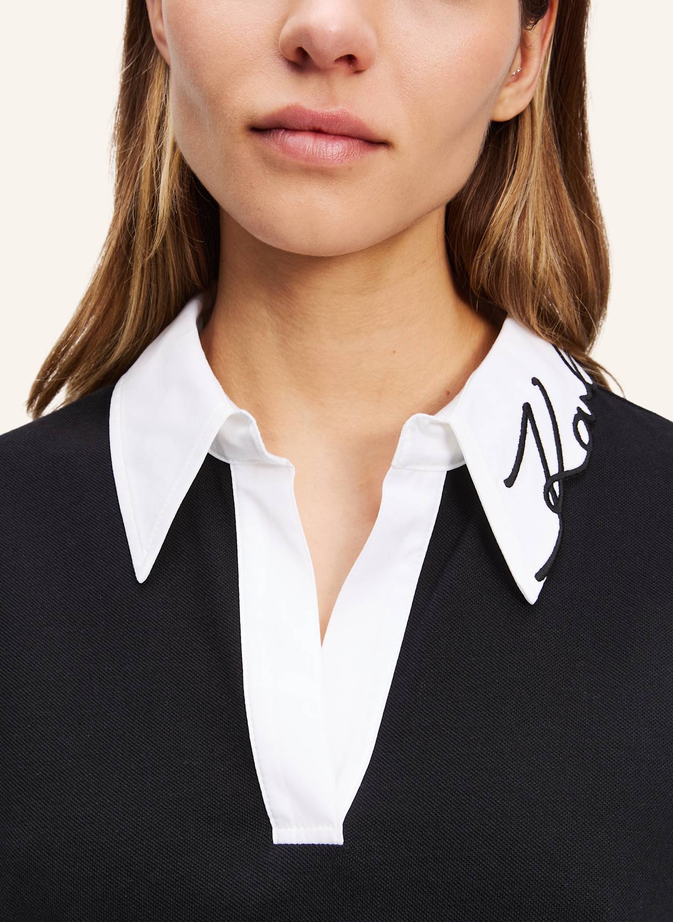 KARL LAGERFELD T-shirt: SCHWARZ