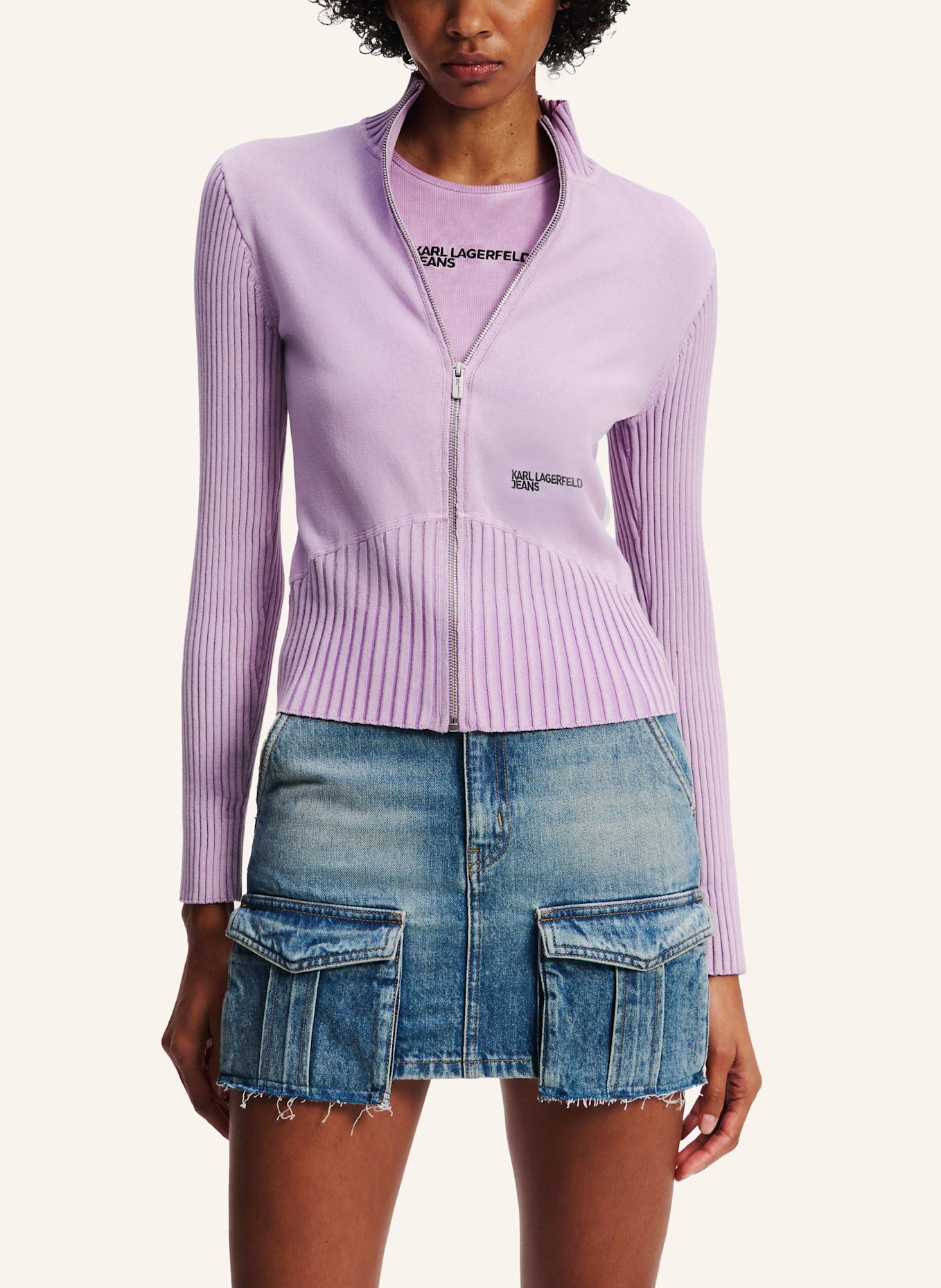 KARL LAGERFELD JEANS Sweatshirt: LILA