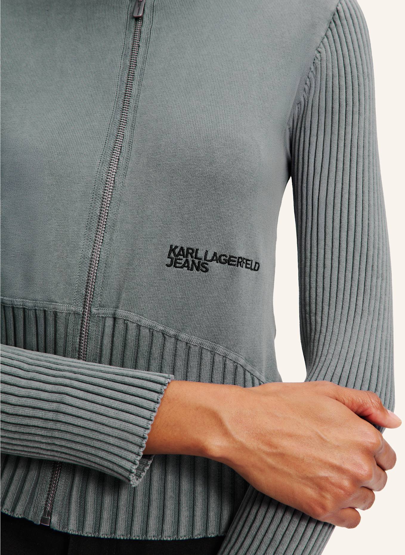 KARL LAGERFELD JEANS Sweatshirt: GRAU