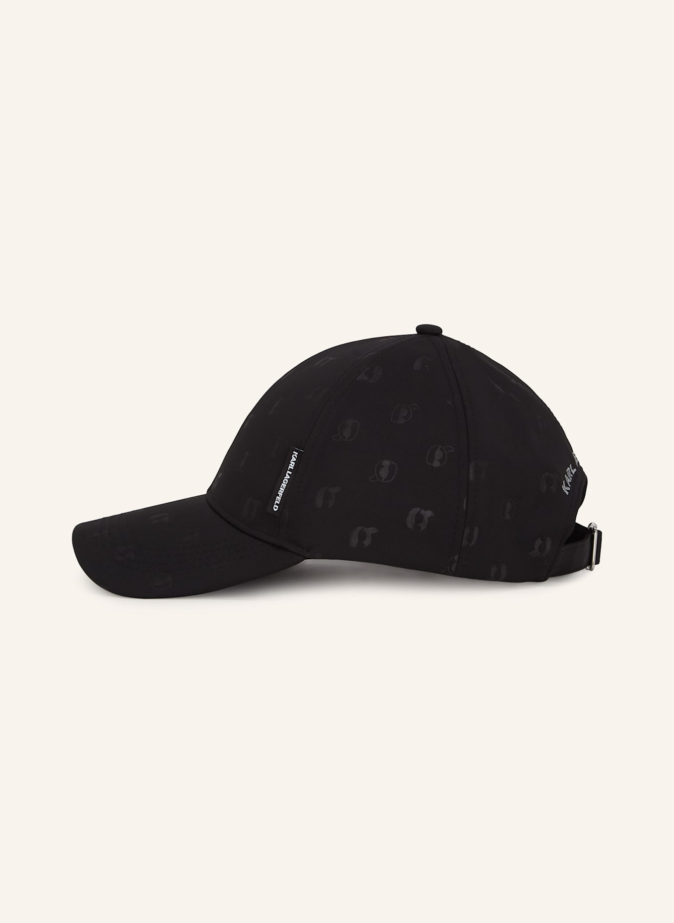 KARL LAGERFELD Cap: SCHWARZ