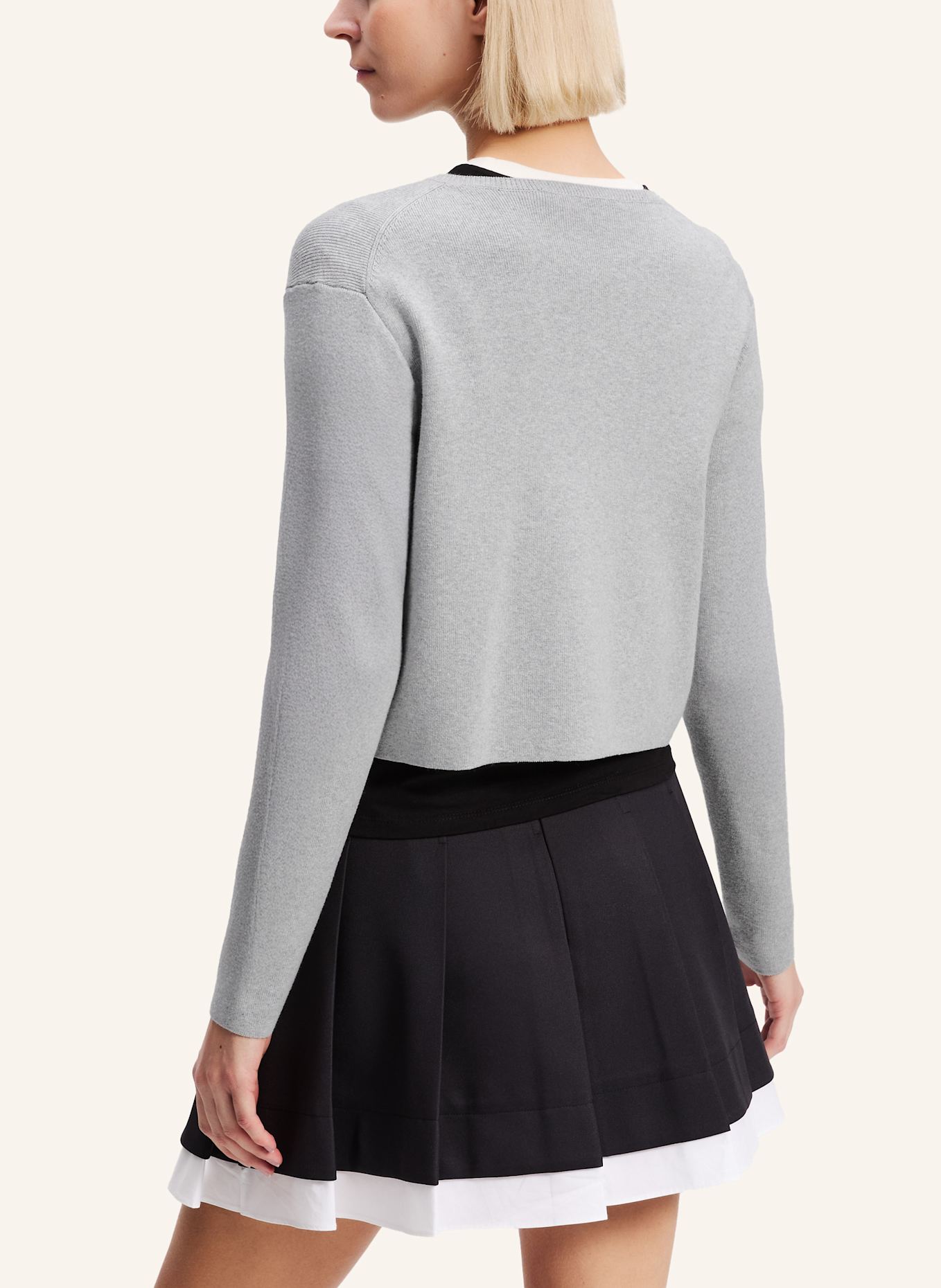KARL LAGERFELD Top: GRAU