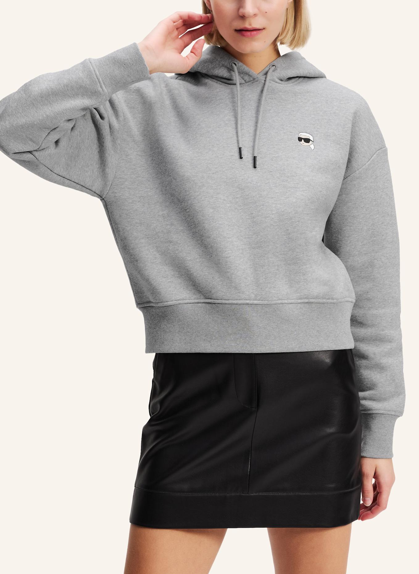 KARL LAGERFELD Hoodie: GRAU