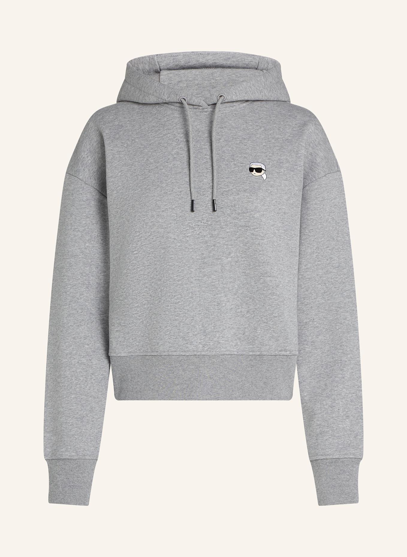 KARL LAGERFELD Hoodie: GRAU