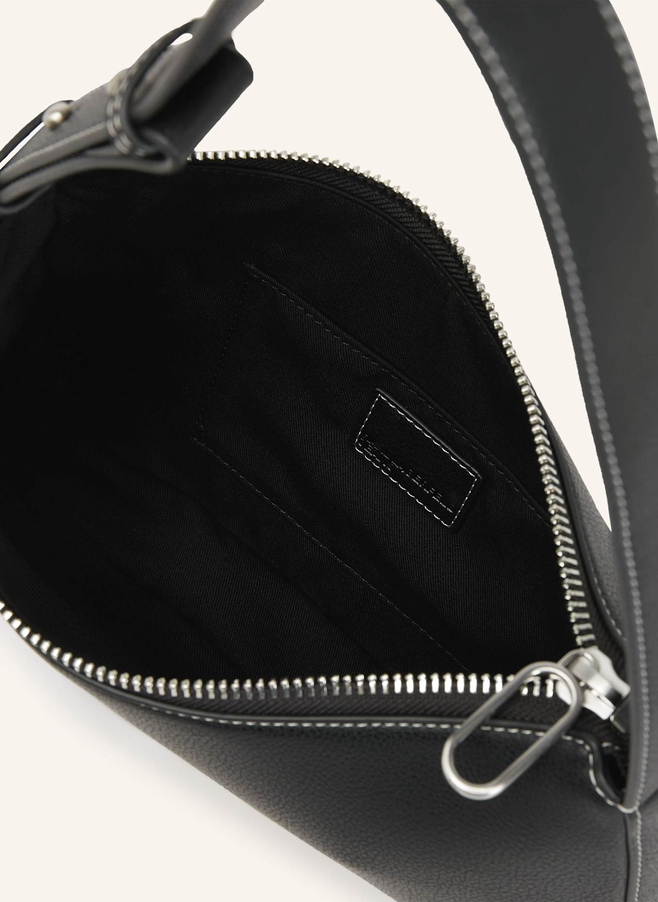 KARL LAGERFELD JEANS Schultertasche: SCHWARZ
