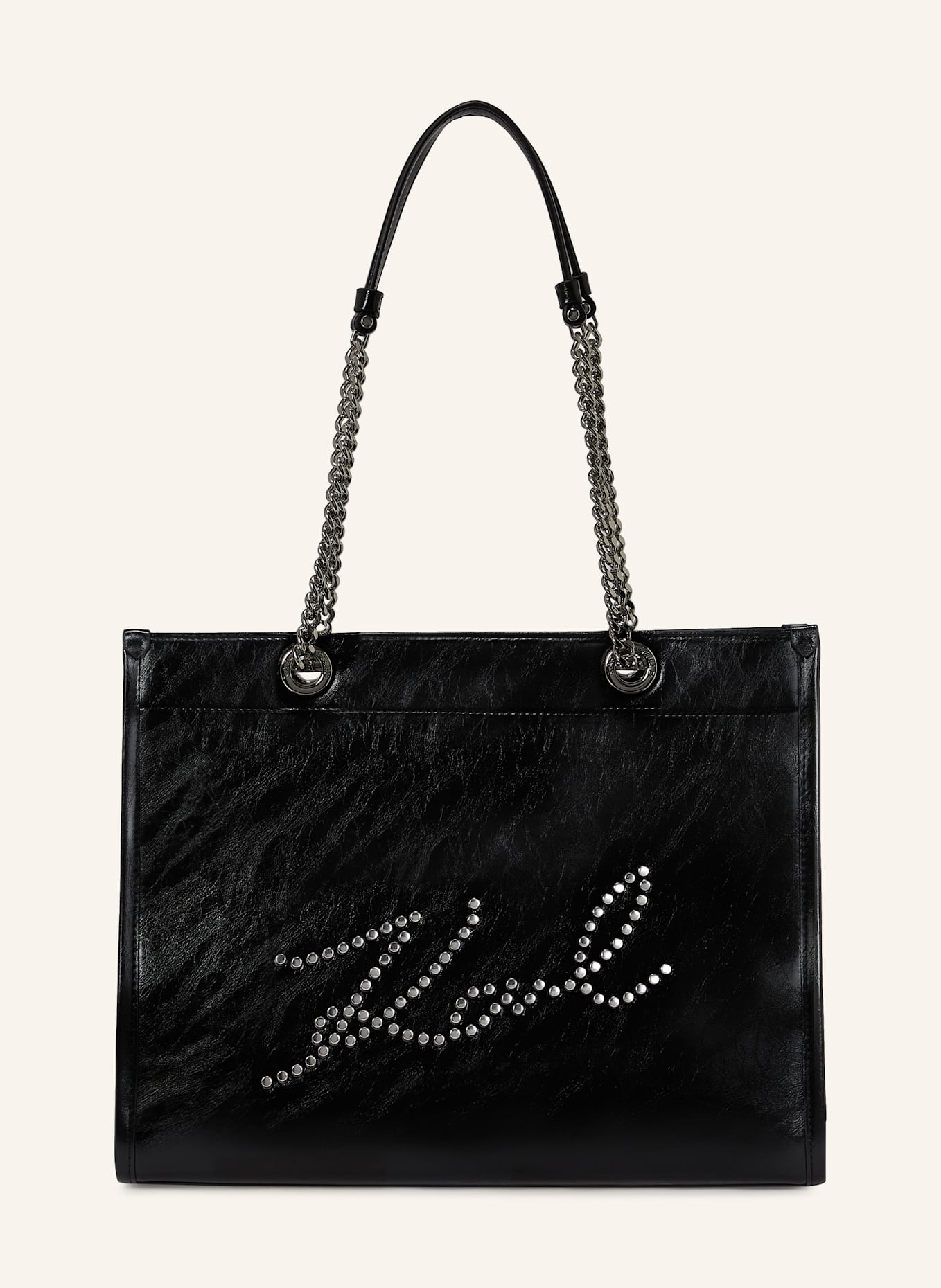 KARL LAGERFELD Handtasche: SCHWARZ