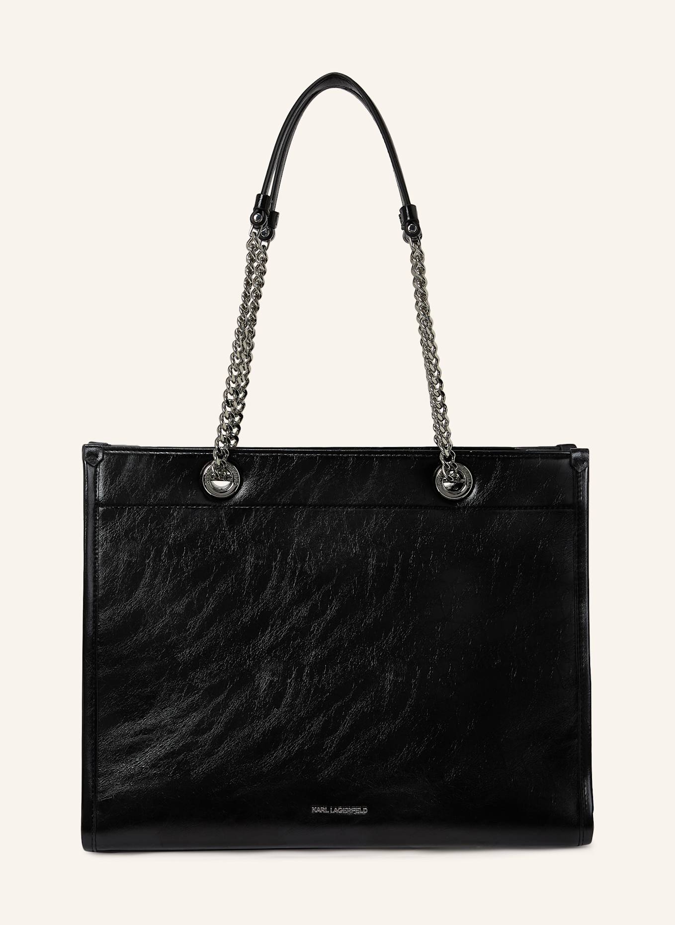 KARL LAGERFELD Handtasche: SCHWARZ