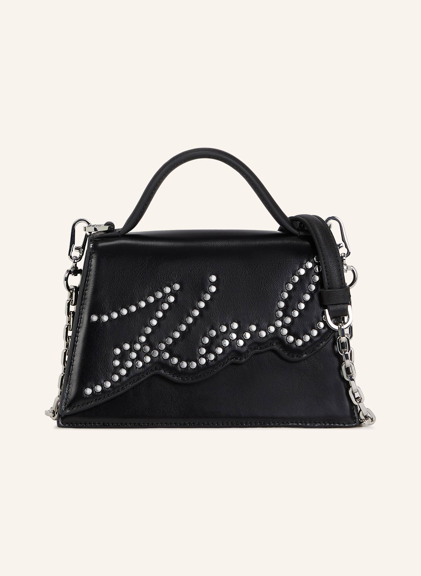 KARL LAGERFELD Umhängetasche: SCHWARZ