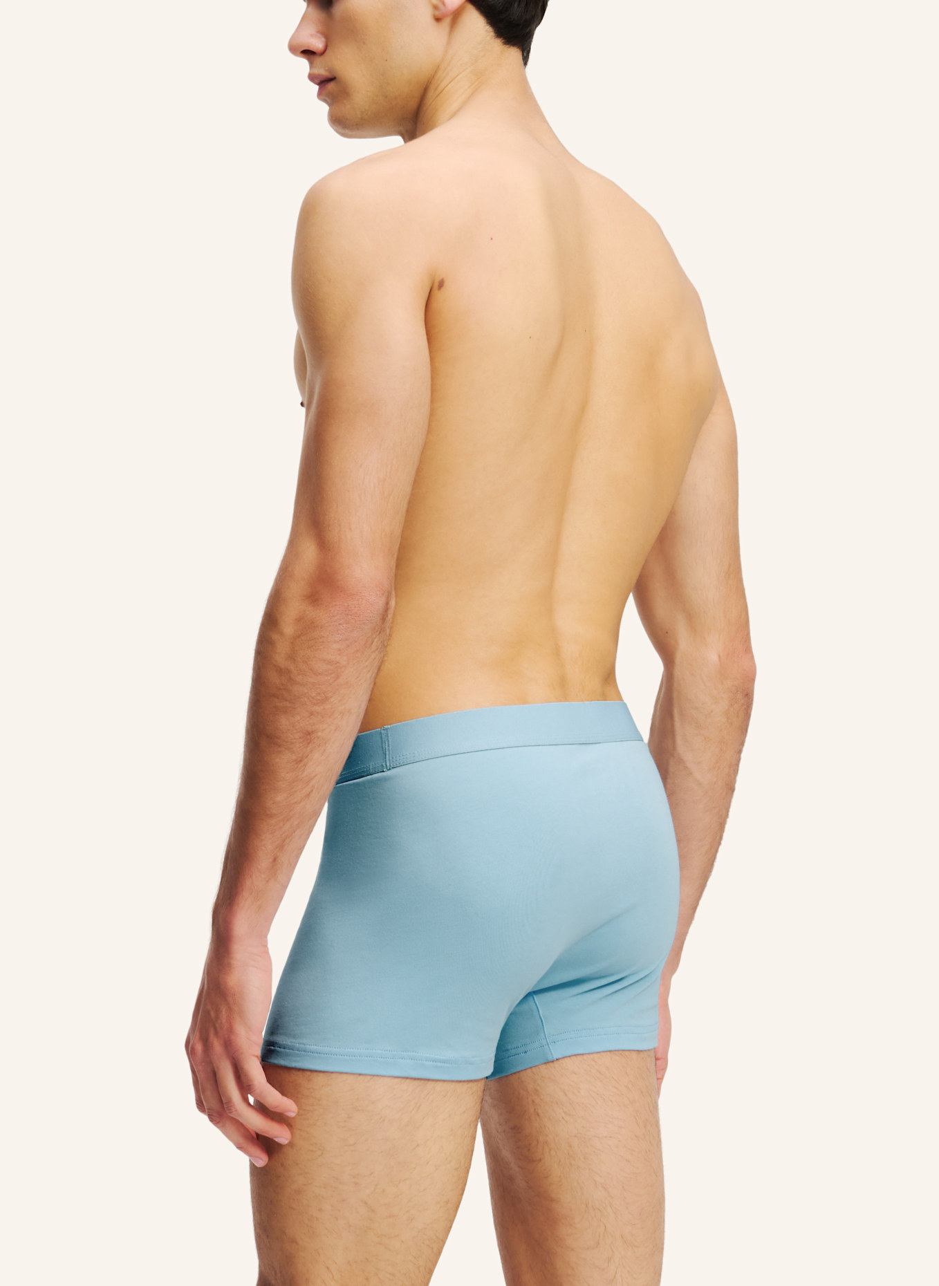 KARL LAGERFELD Unterwäsche Hose: GRAU/ BLAU