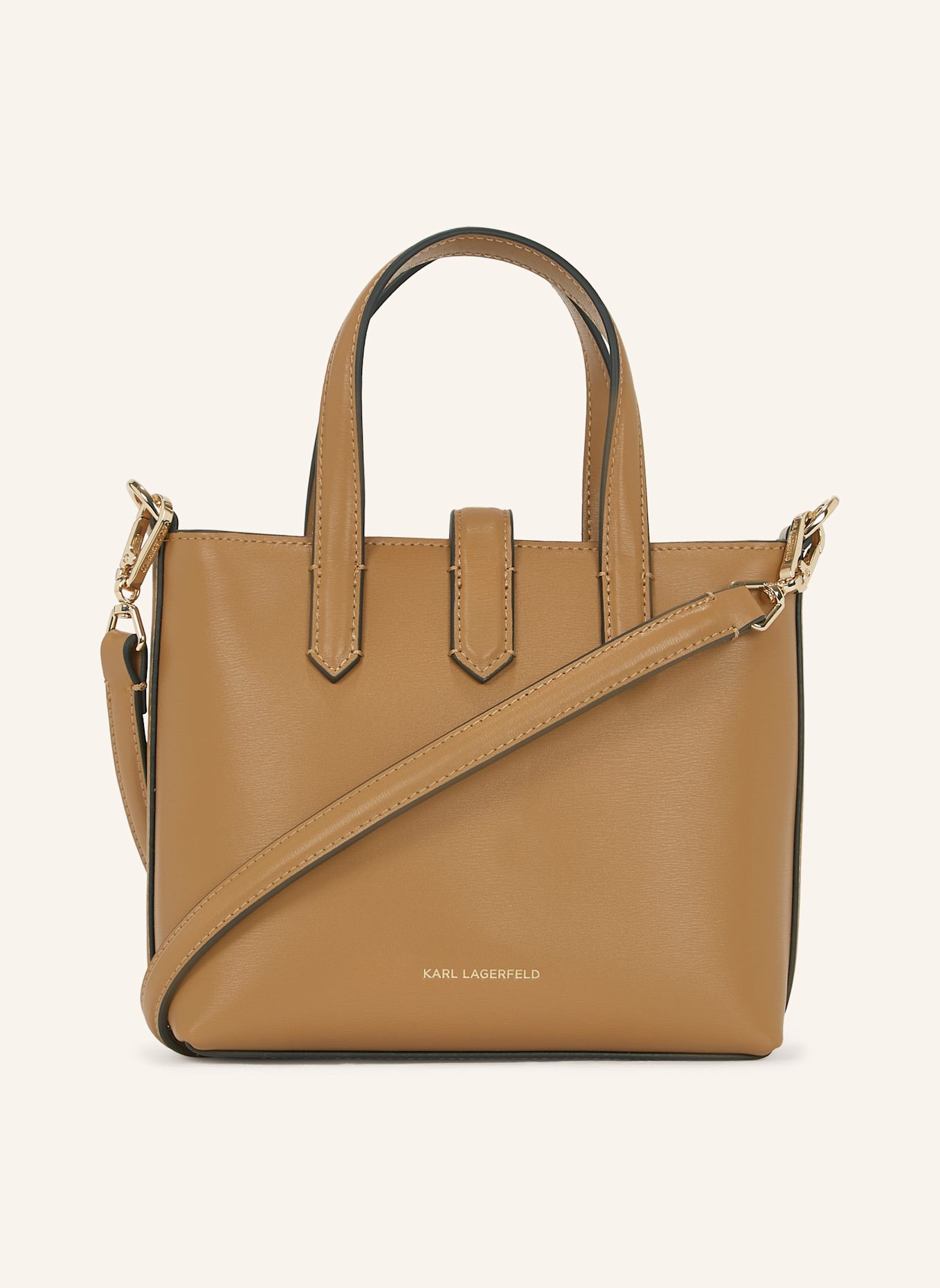 KARL LAGERFELD Handtasche: CAMEL