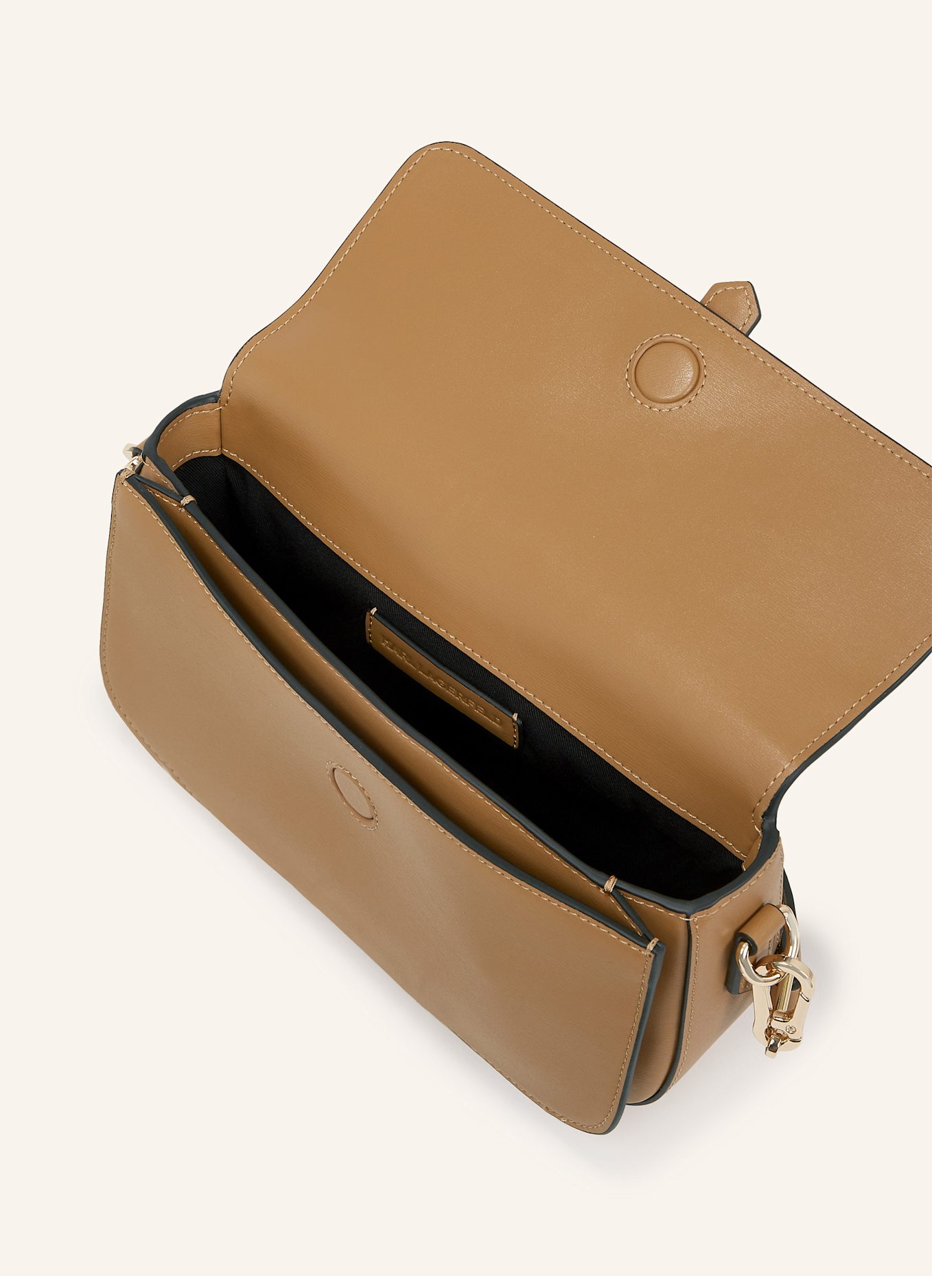 KARL LAGERFELD Schultertasche: CAMEL