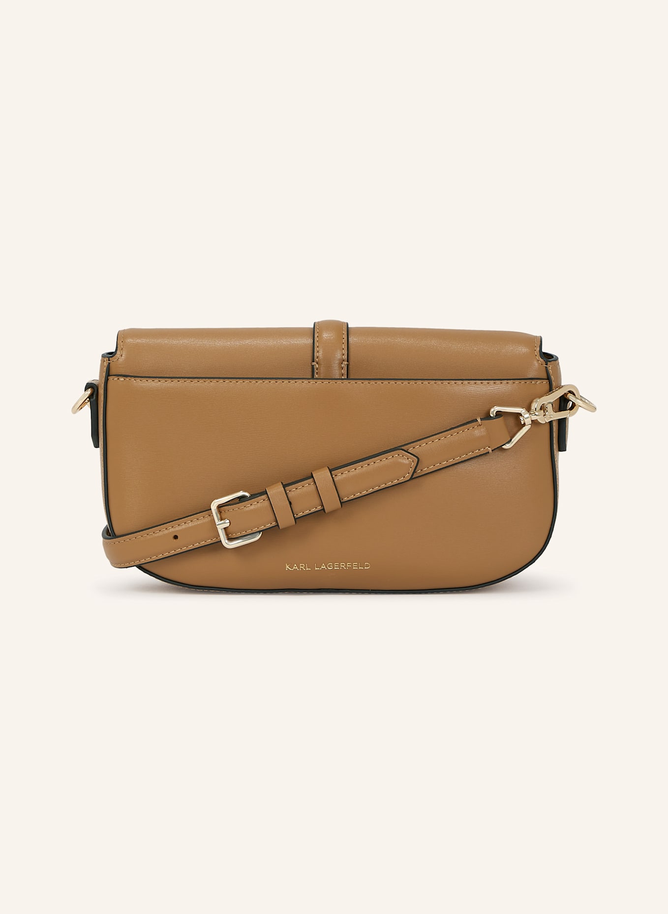 KARL LAGERFELD Schultertasche: CAMEL