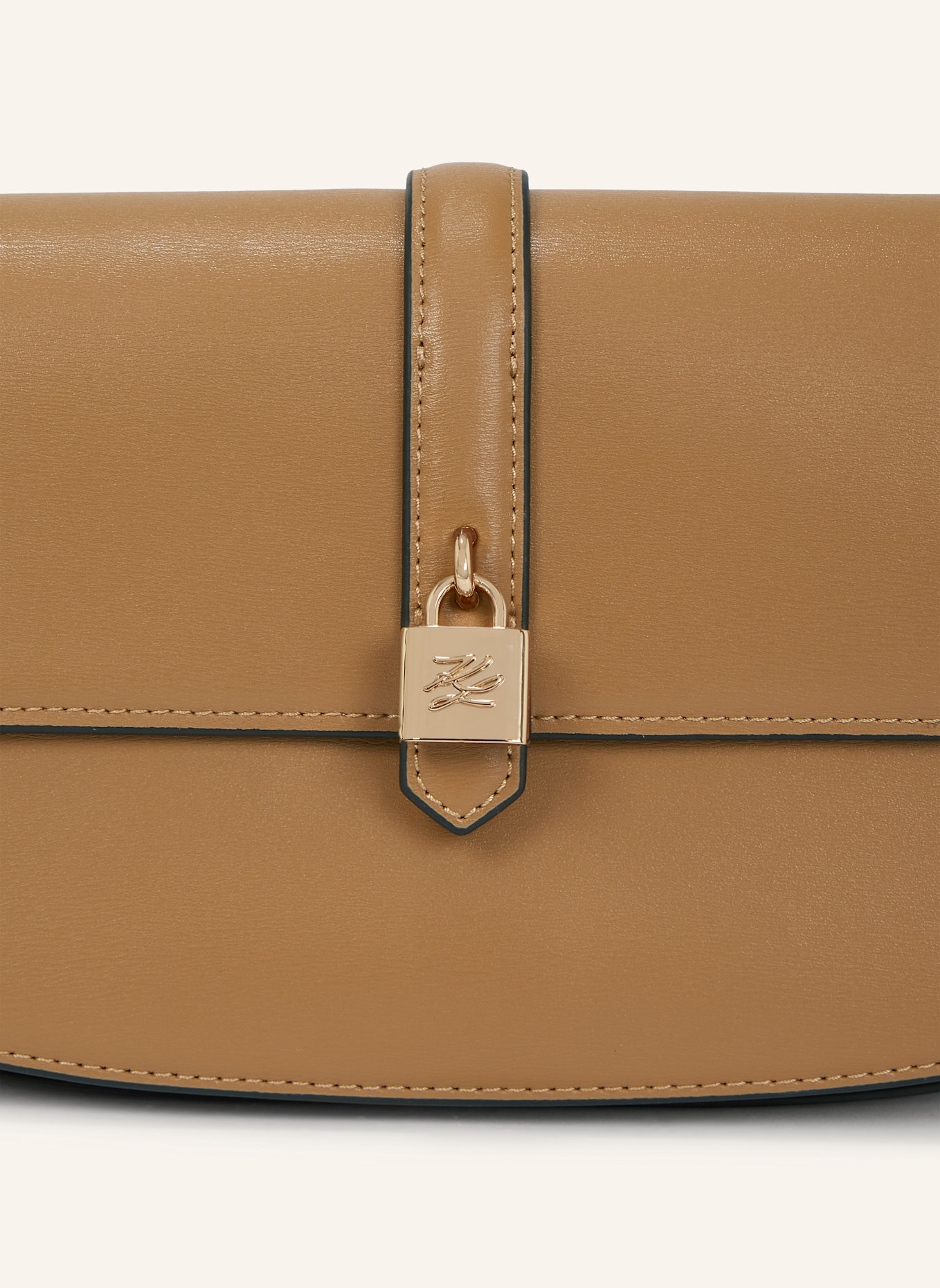 KARL LAGERFELD Schultertasche: CAMEL