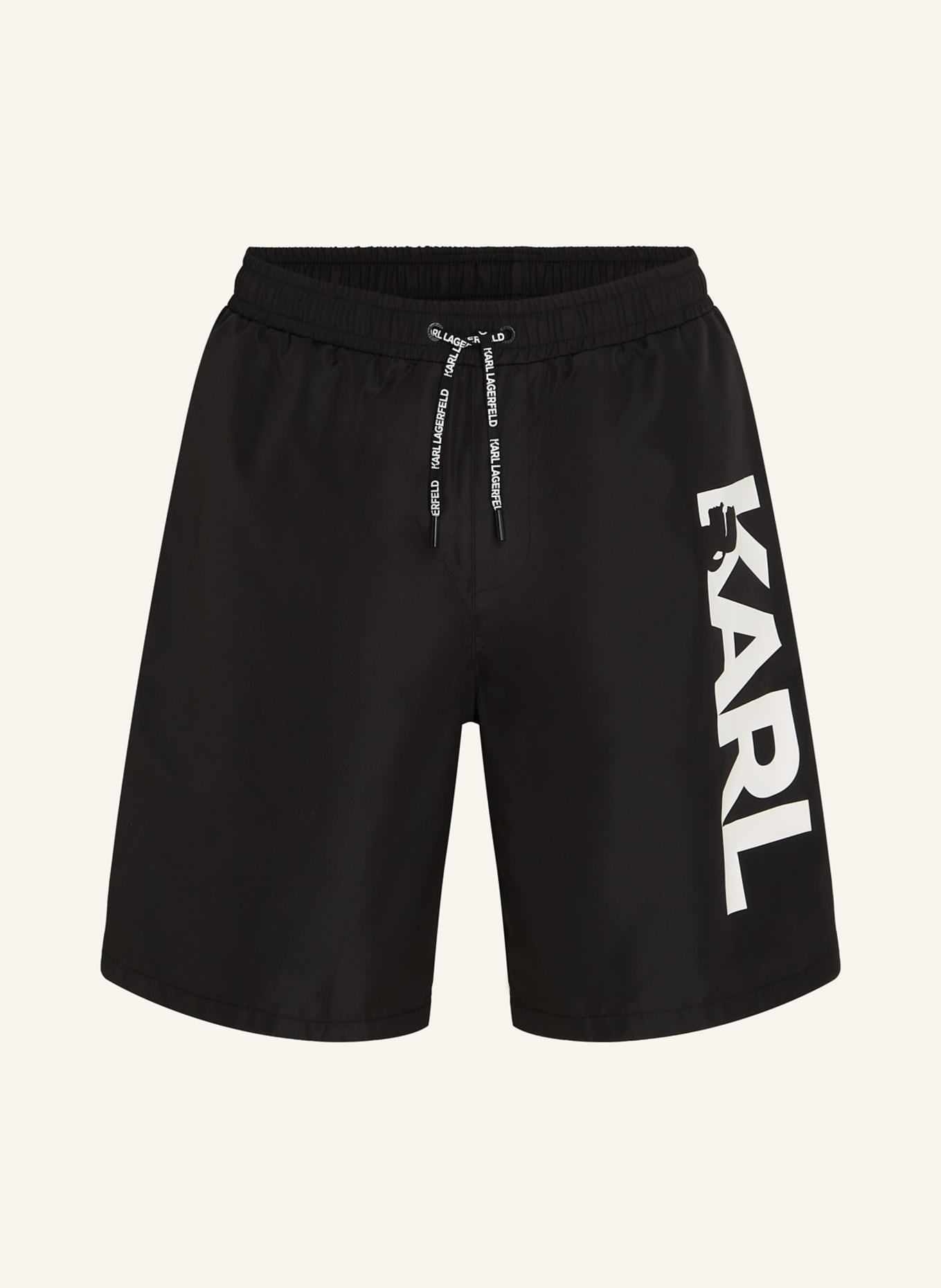KARL LAGERFELD Bikini-Hose: SCHWARZ