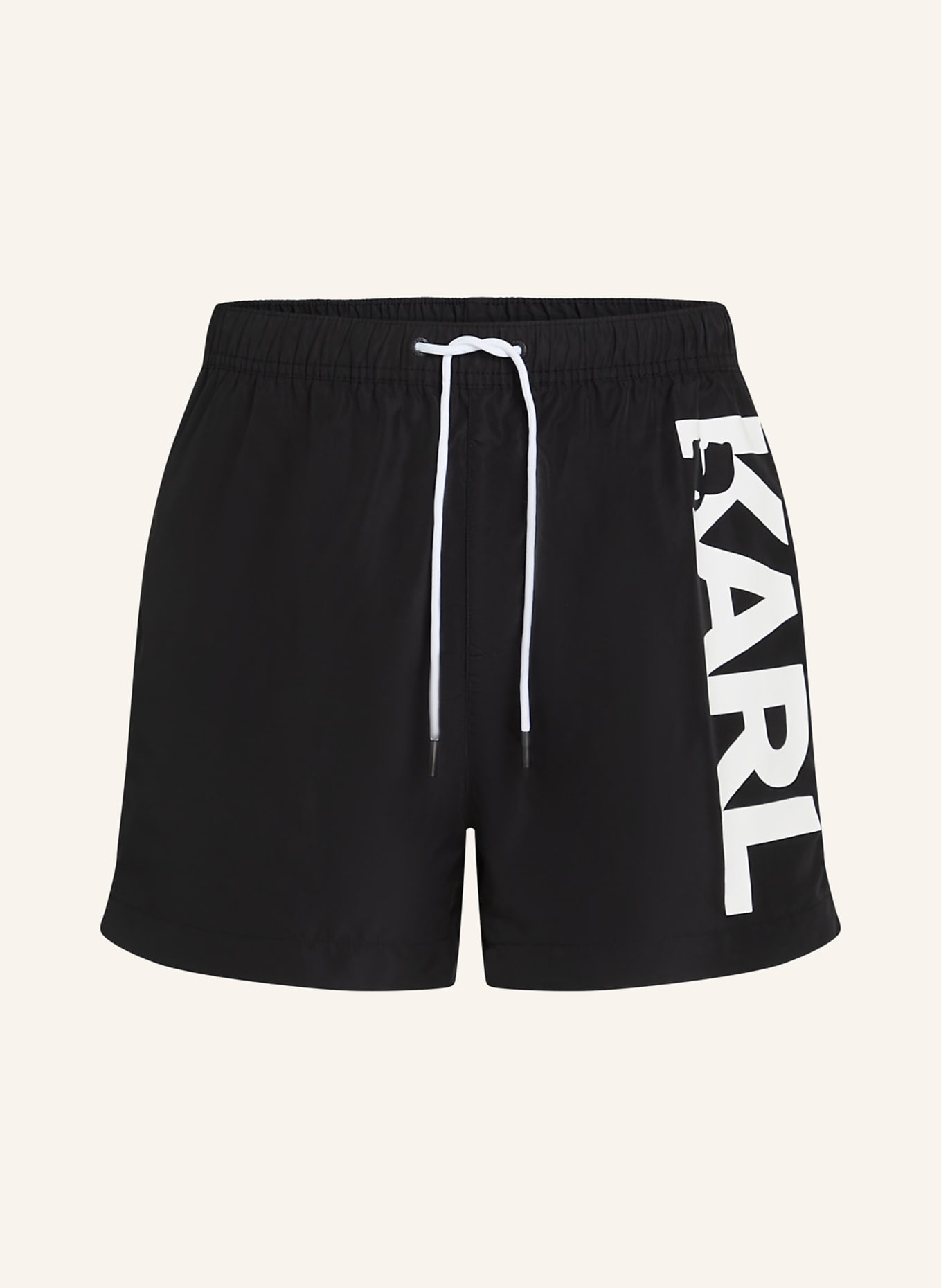 KARL LAGERFELD Bikini-Hose: SCHWARZ