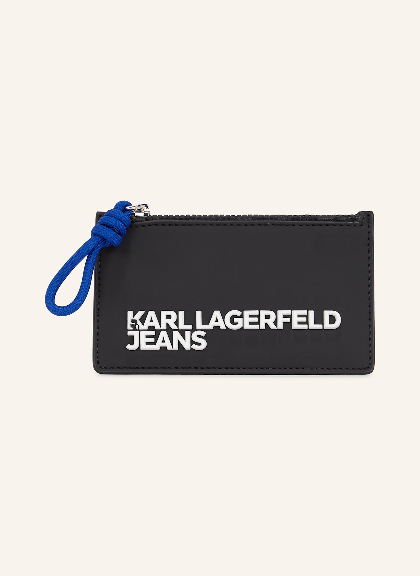 KARL LAGERFELD JEANS Kartenetui: SCHWARZ