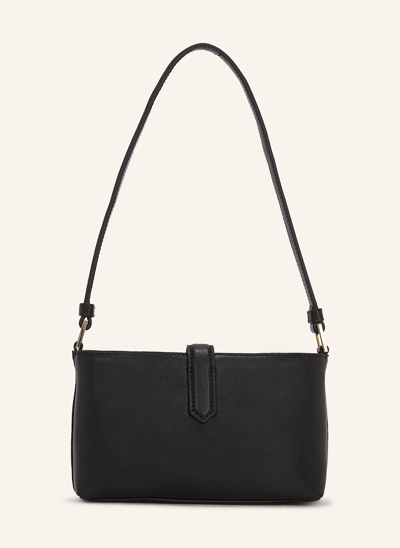 KARL LAGERFELD Pouch: SCHWARZ/ GOLD