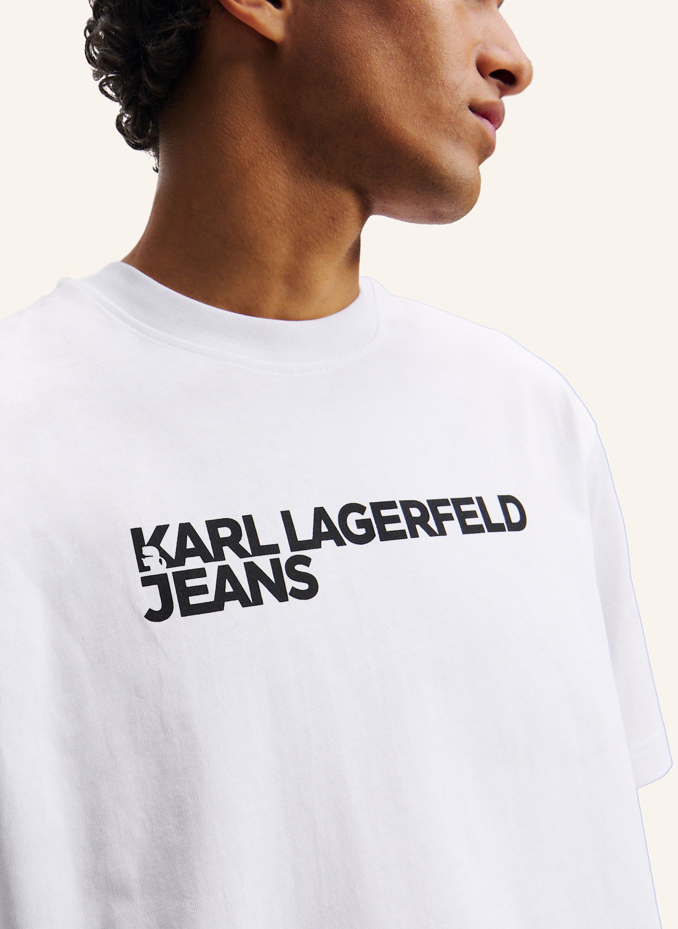 KARL LAGERFELD JEANS T-shirt: WEISS