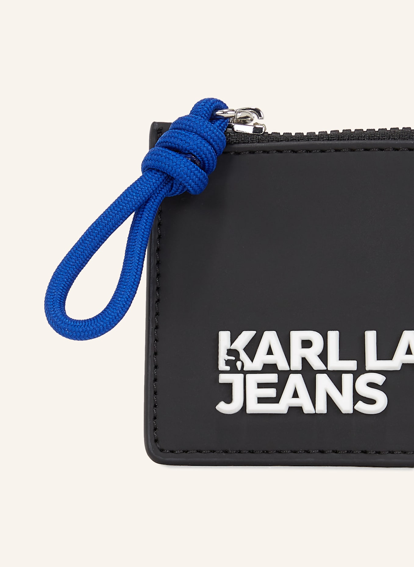 KARL LAGERFELD JEANS Kartenetui: SCHWARZ