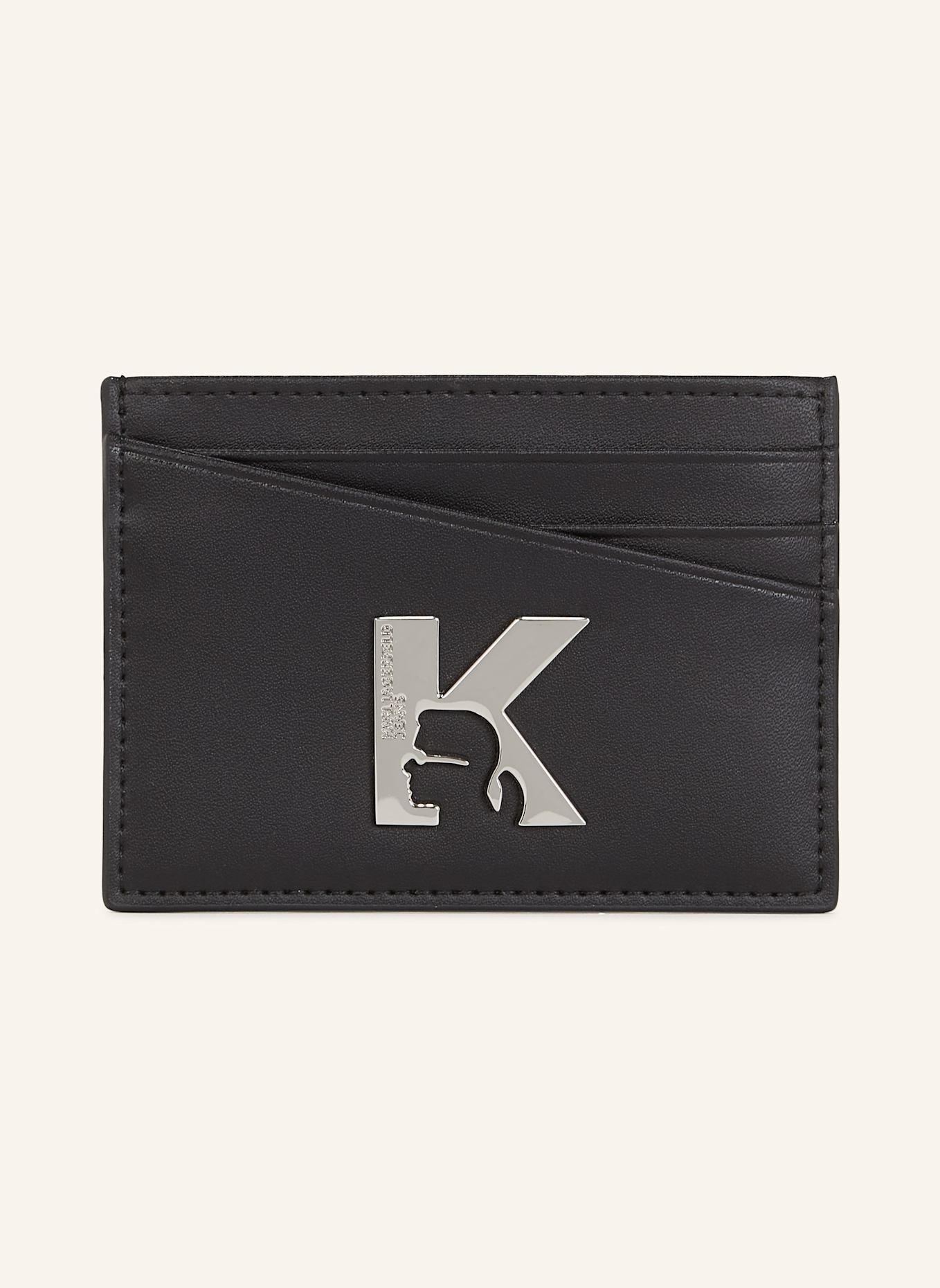 KARL LAGERFELD JEANS Kartenetui: SCHWARZ
