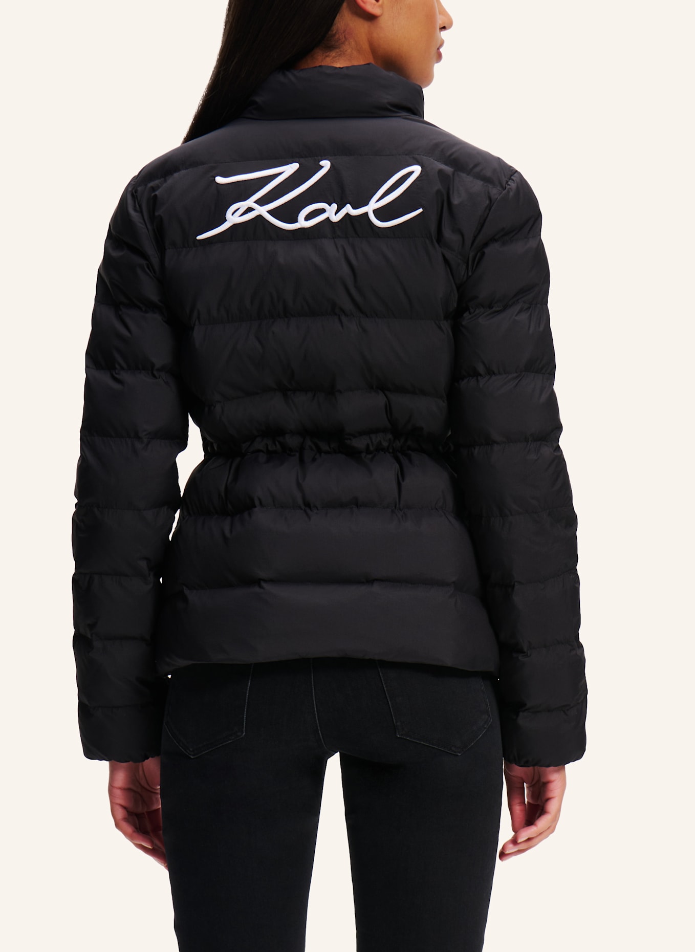 KARL LAGERFELD Jacke: SCHWARZ
