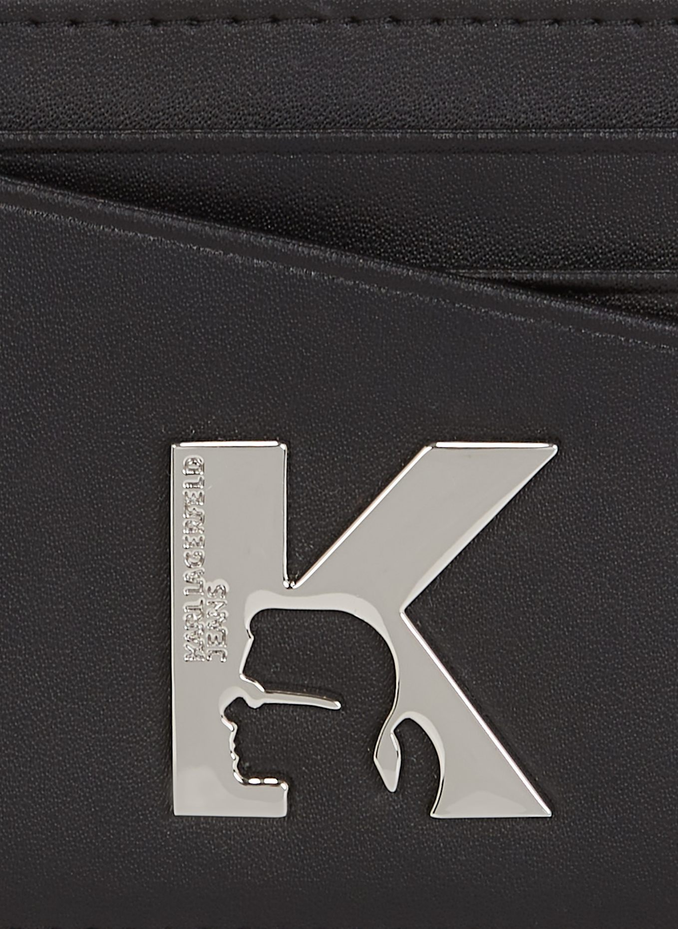 KARL LAGERFELD JEANS Kartenetui: SCHWARZ