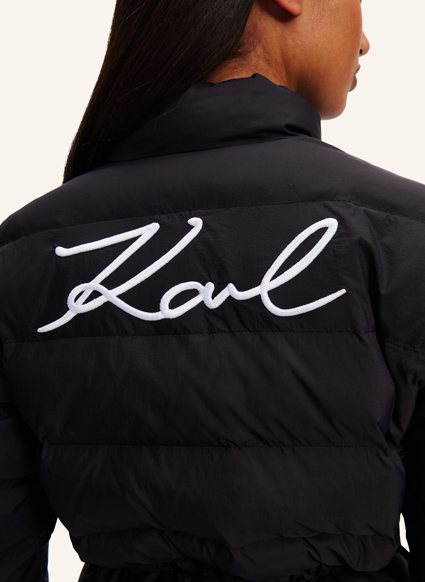 KARL LAGERFELD Jacke: SCHWARZ