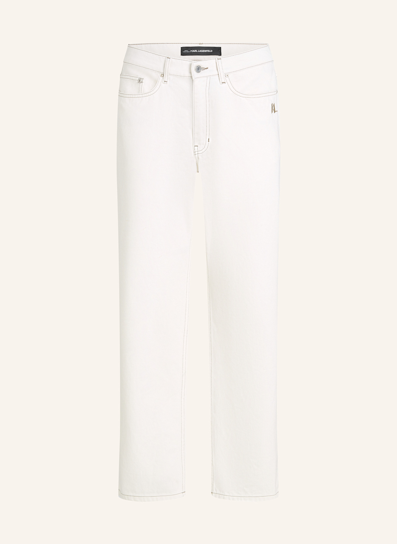 KARL LAGERFELD Hose: BEIGE