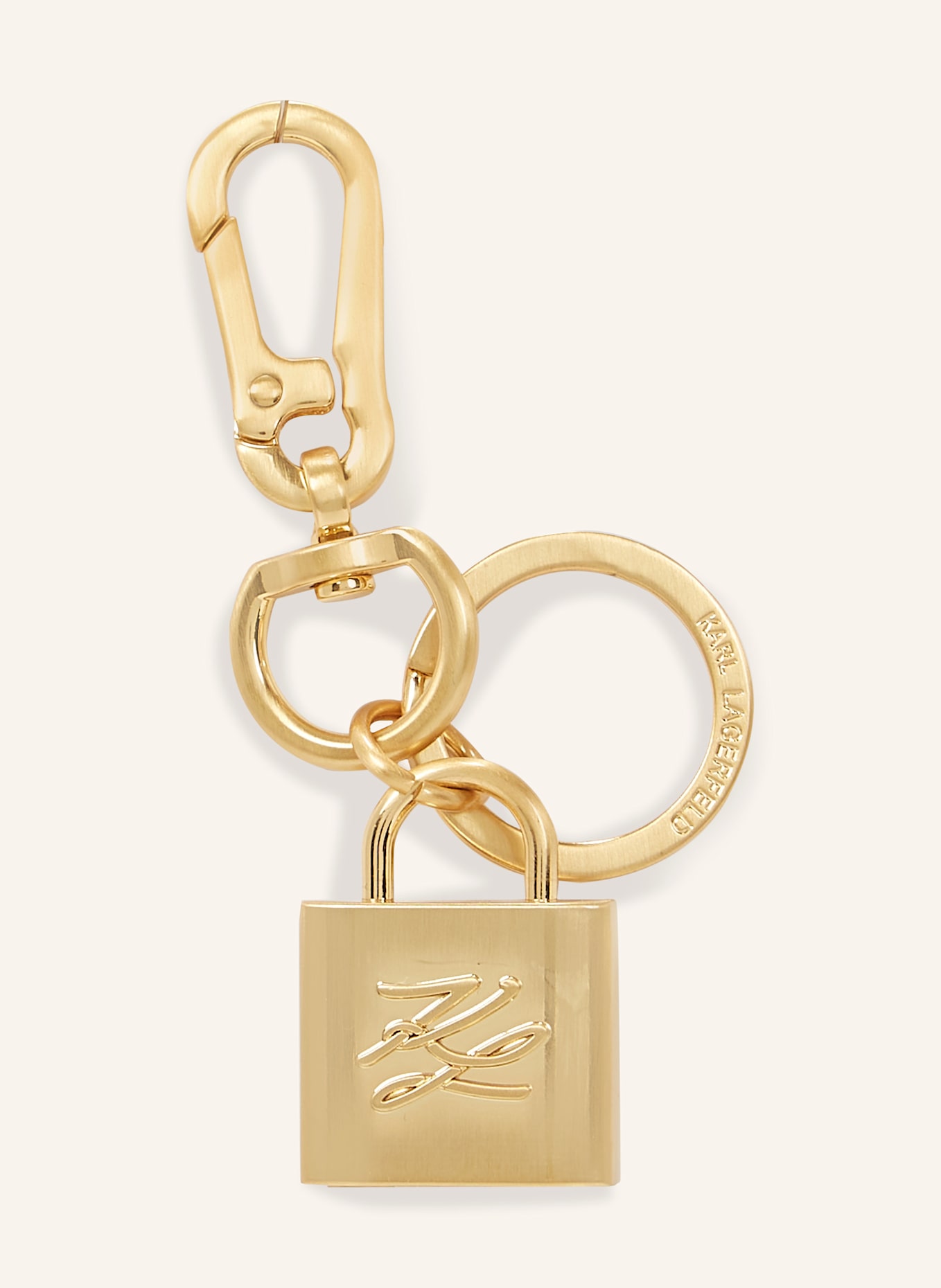 KARL LAGERFELD Schlüsselanhänger: GOLD