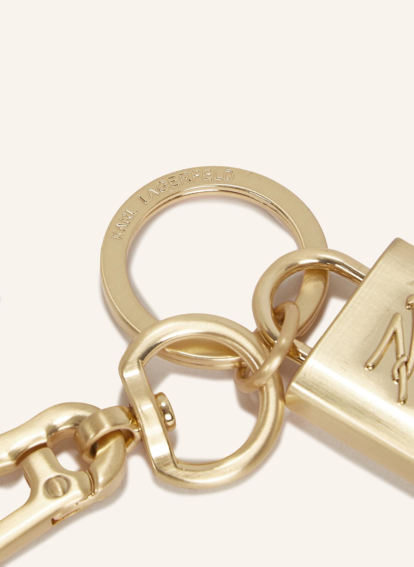 KARL LAGERFELD Schlüsselanhänger: GOLD
