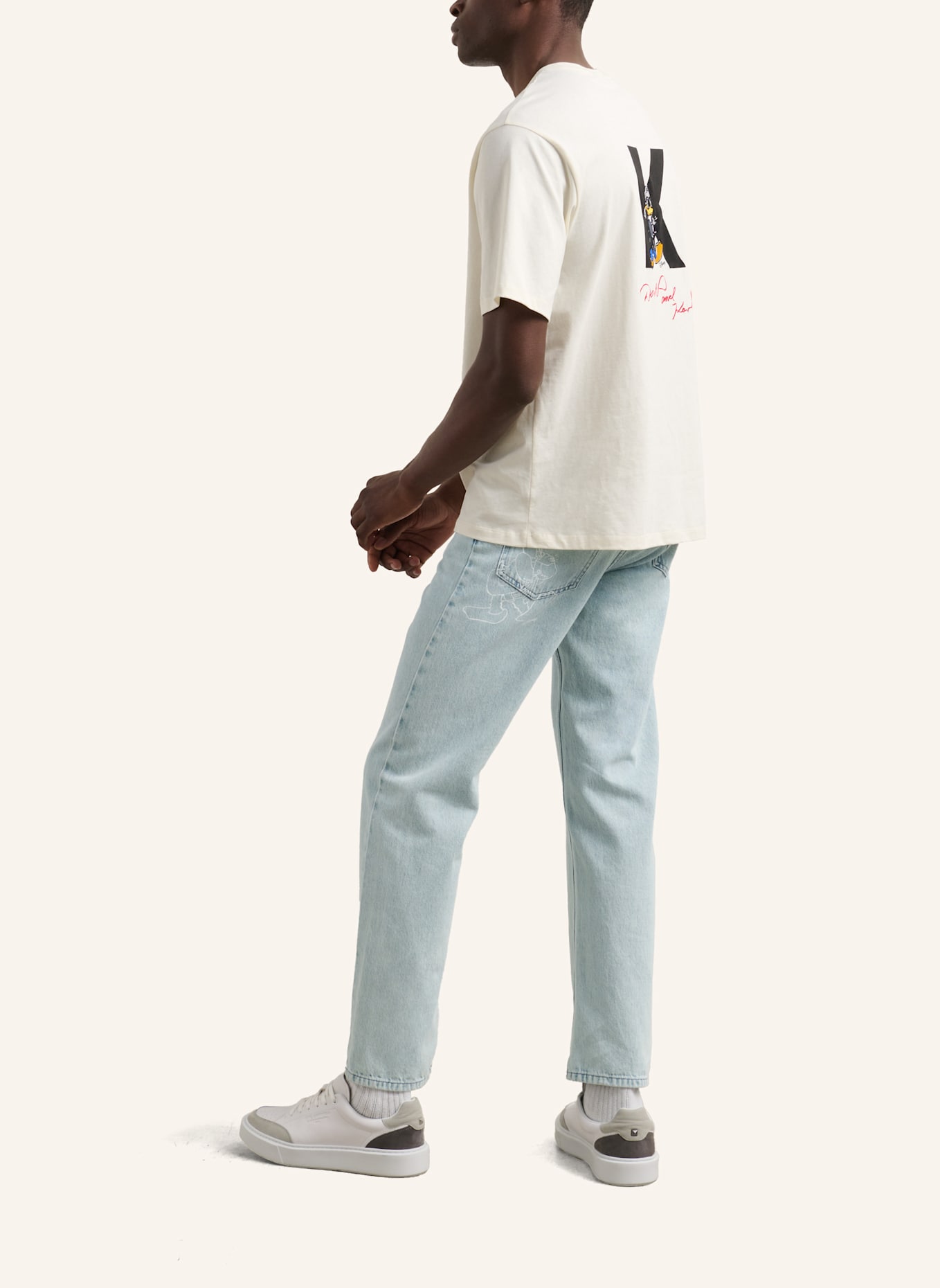 KARL LAGERFELD DISNEY X KL Jeans: HELLBLAU