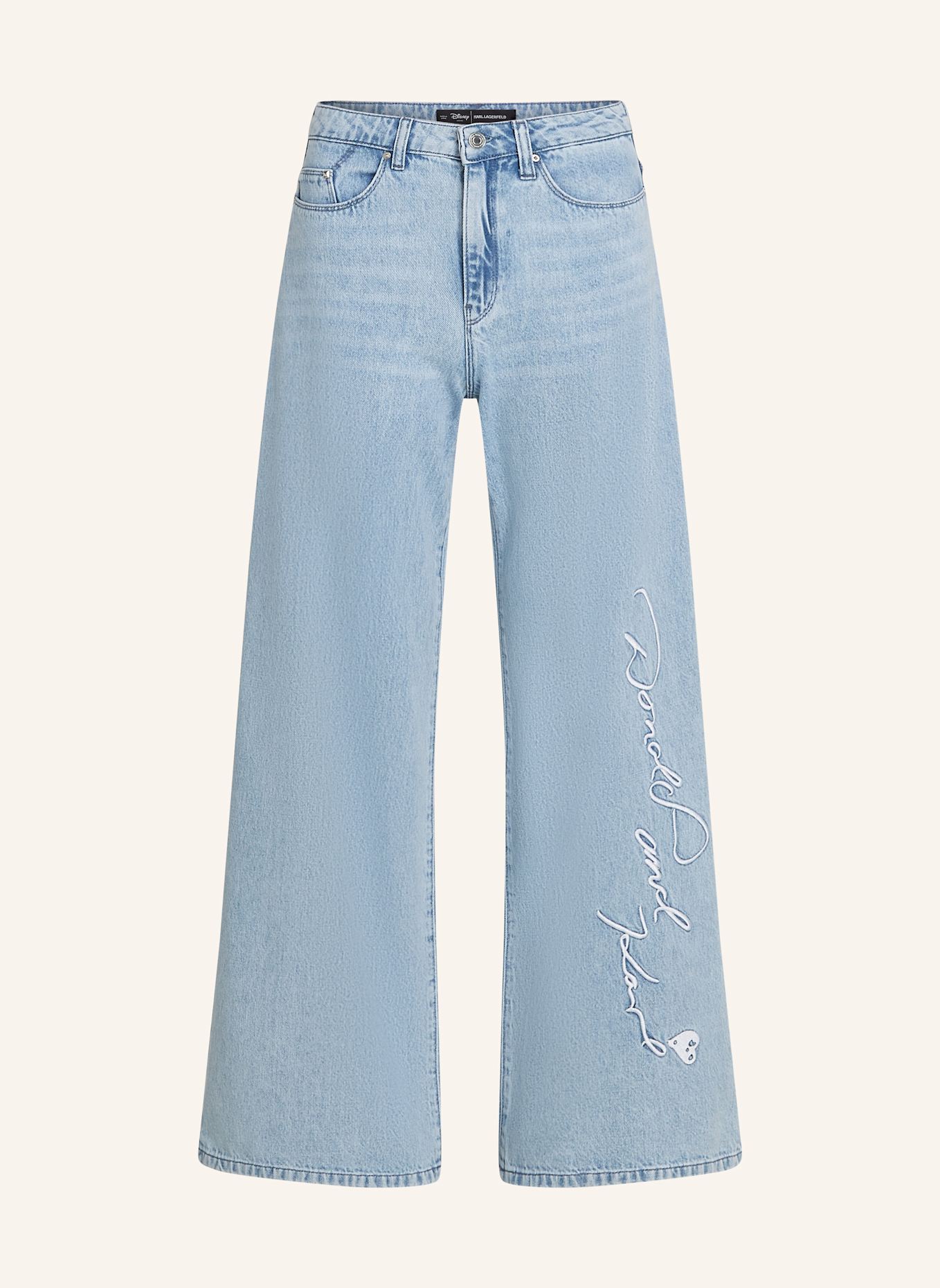 KARL LAGERFELD DISNEY X KL Jeans: HELLBLAU
