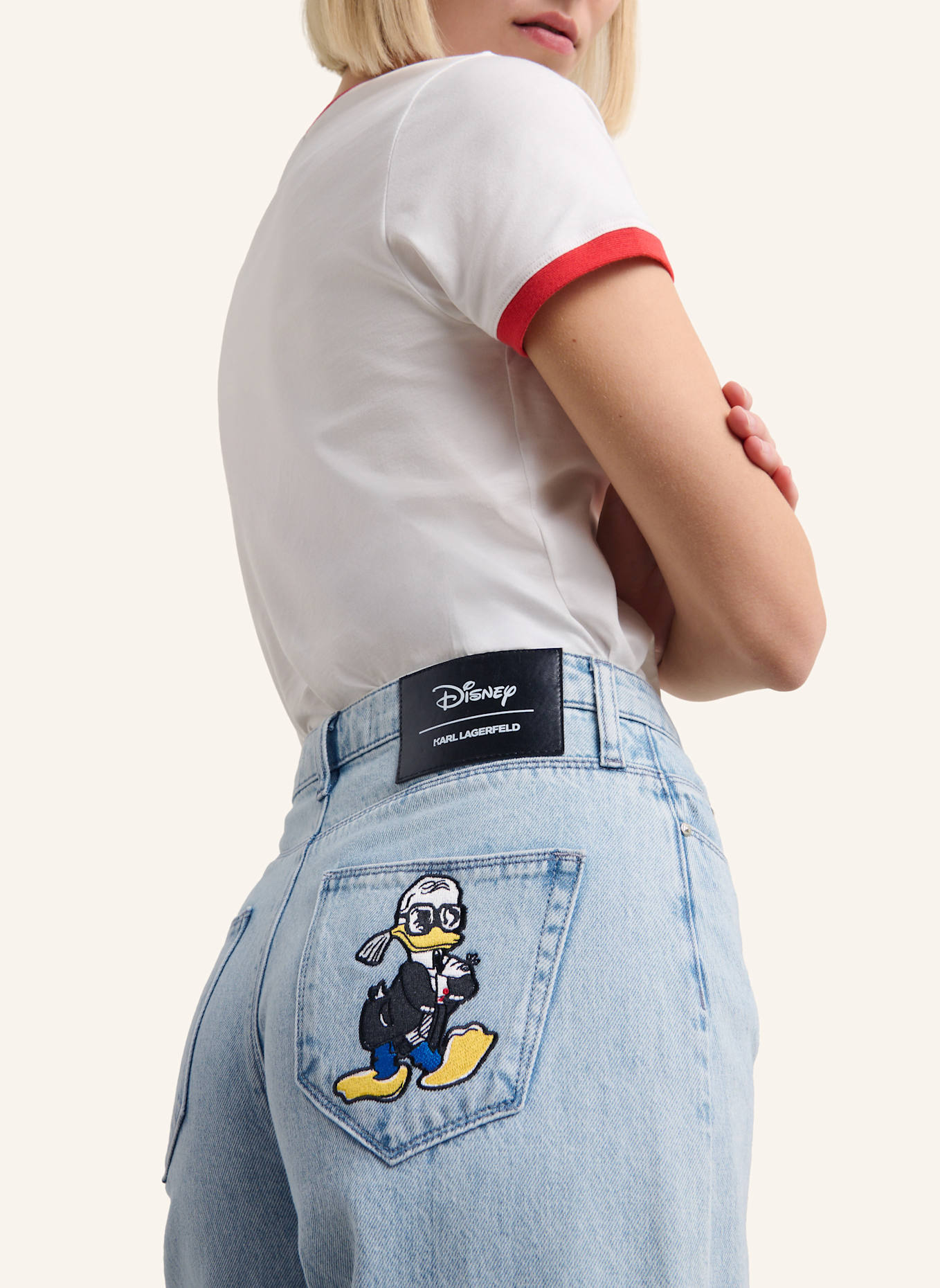 KARL LAGERFELD DISNEY X KL Jeans: HELLBLAU