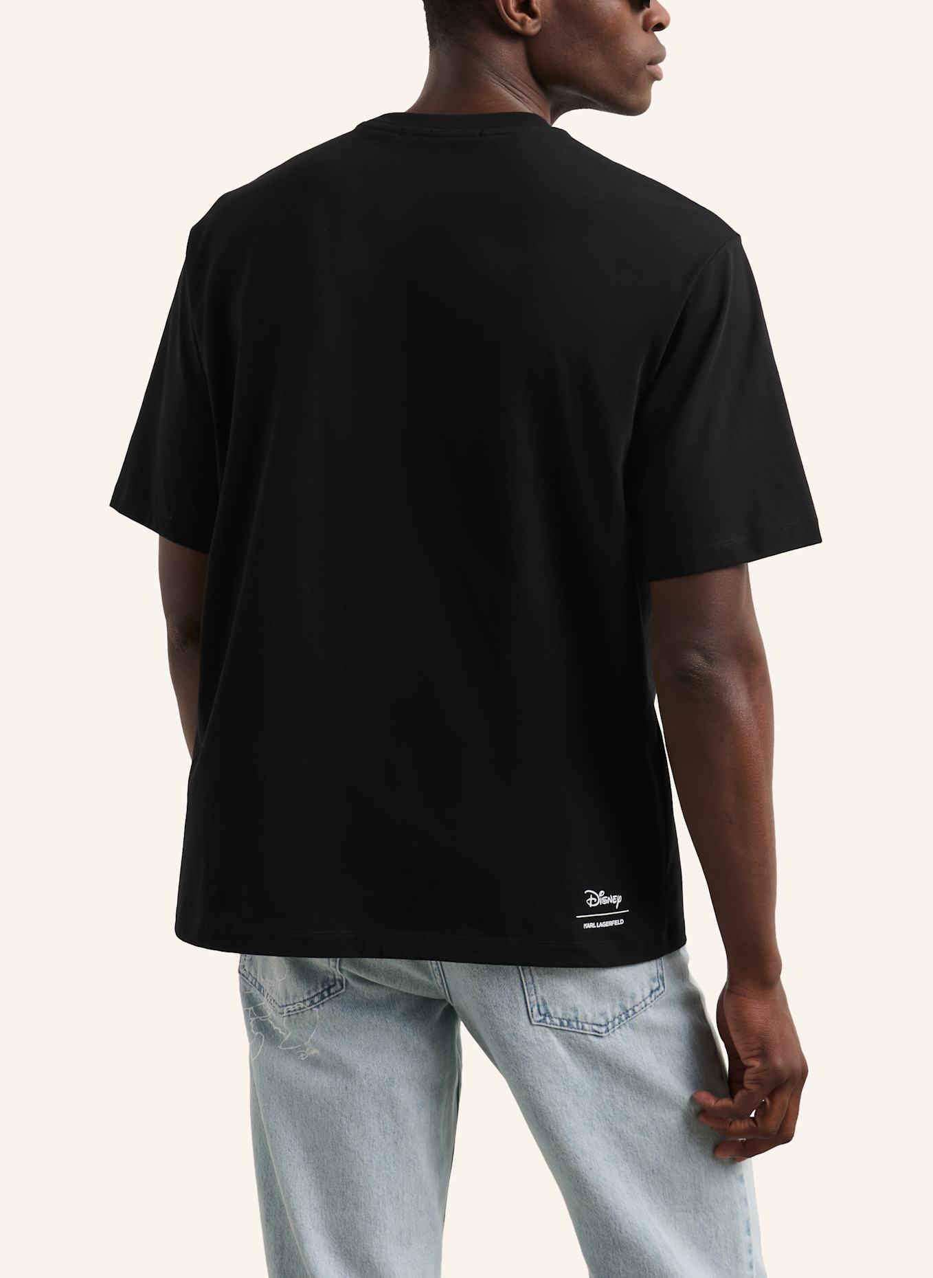 KARL LAGERFELD DISNEY X KL T-shirt: SCHWARZ