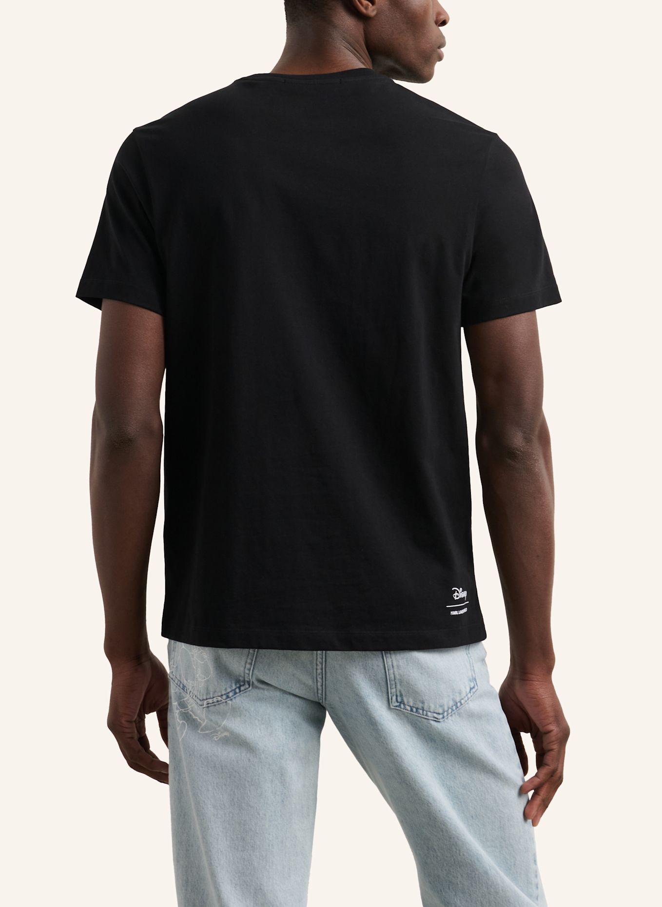 KARL LAGERFELD DISNEY X KL T-shirt: SCHWARZ