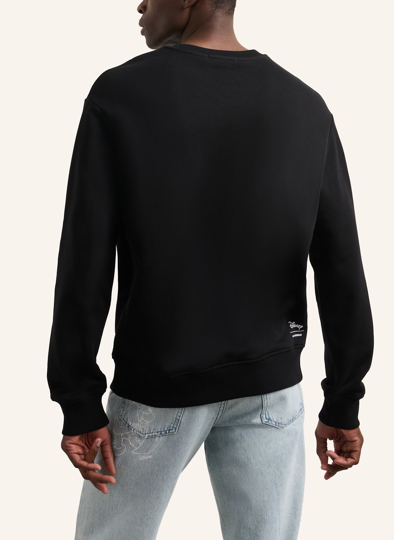KARL LAGERFELD DISNEY X KL Sweatshirt: SCHWARZ