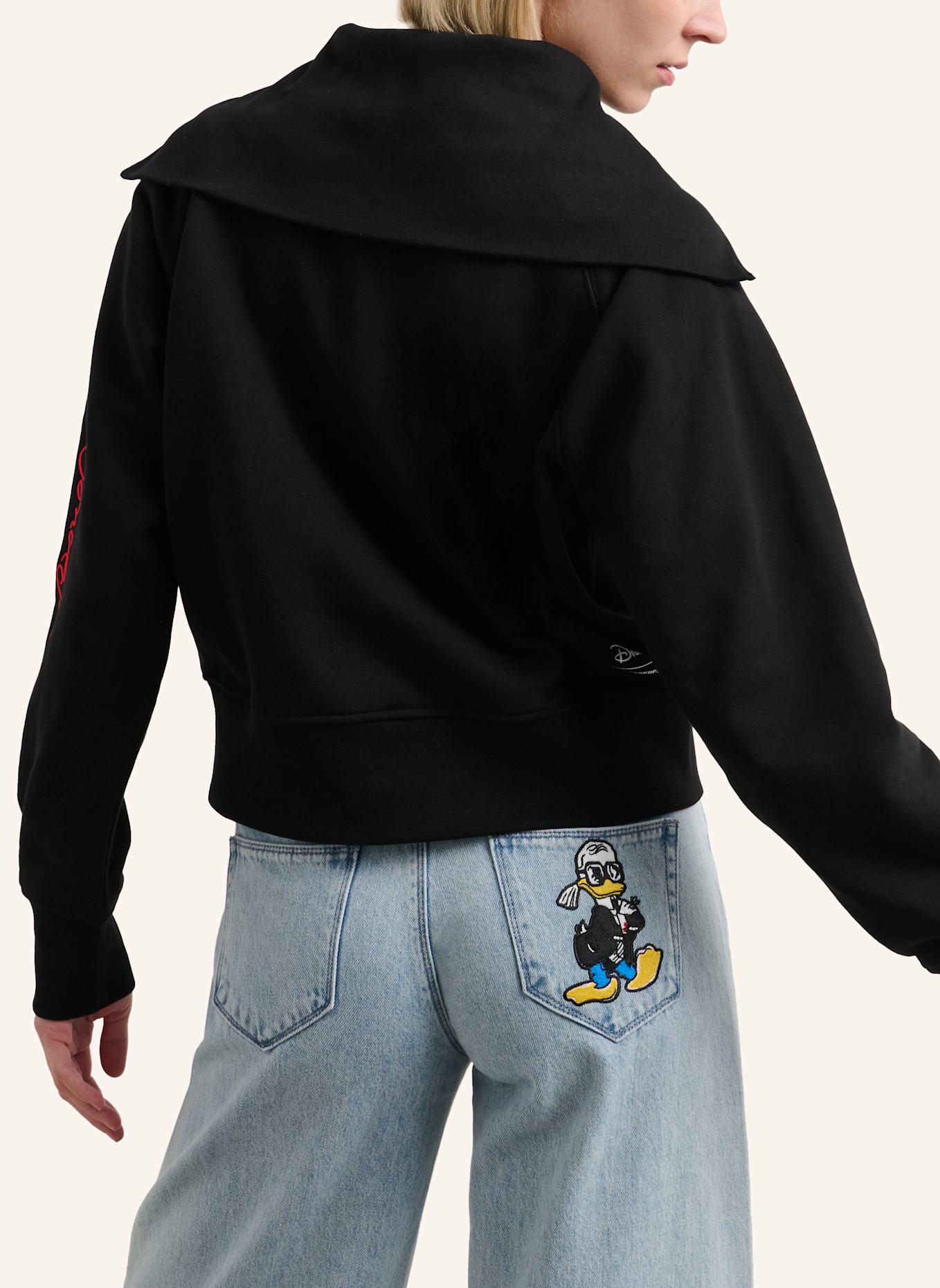 KARL LAGERFELD DISNEY X KL Sweatshirt: SCHWARZ