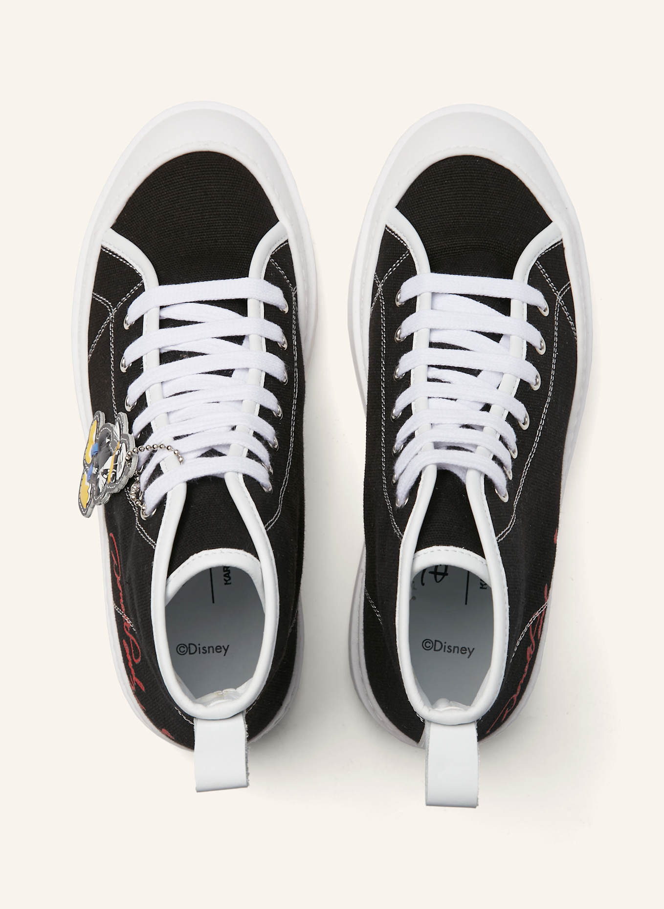 KARL LAGERFELD DISNEY X KL Sneaker: SCHWARZ