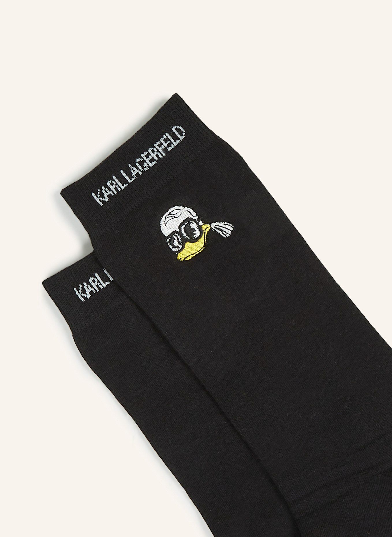 KARL LAGERFELD DISNEY X KL 3er-Pack Socken: SCHWARZ