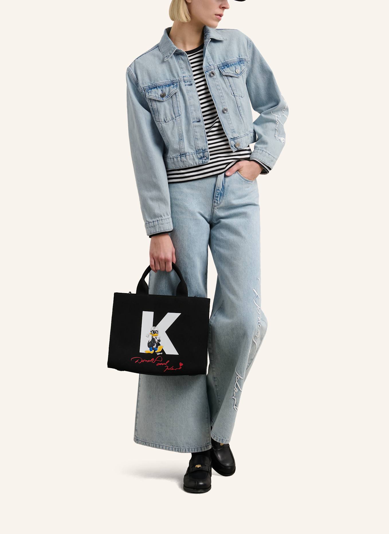 KARL LAGERFELD DISNEY X KL Jacke: HELLBLAU