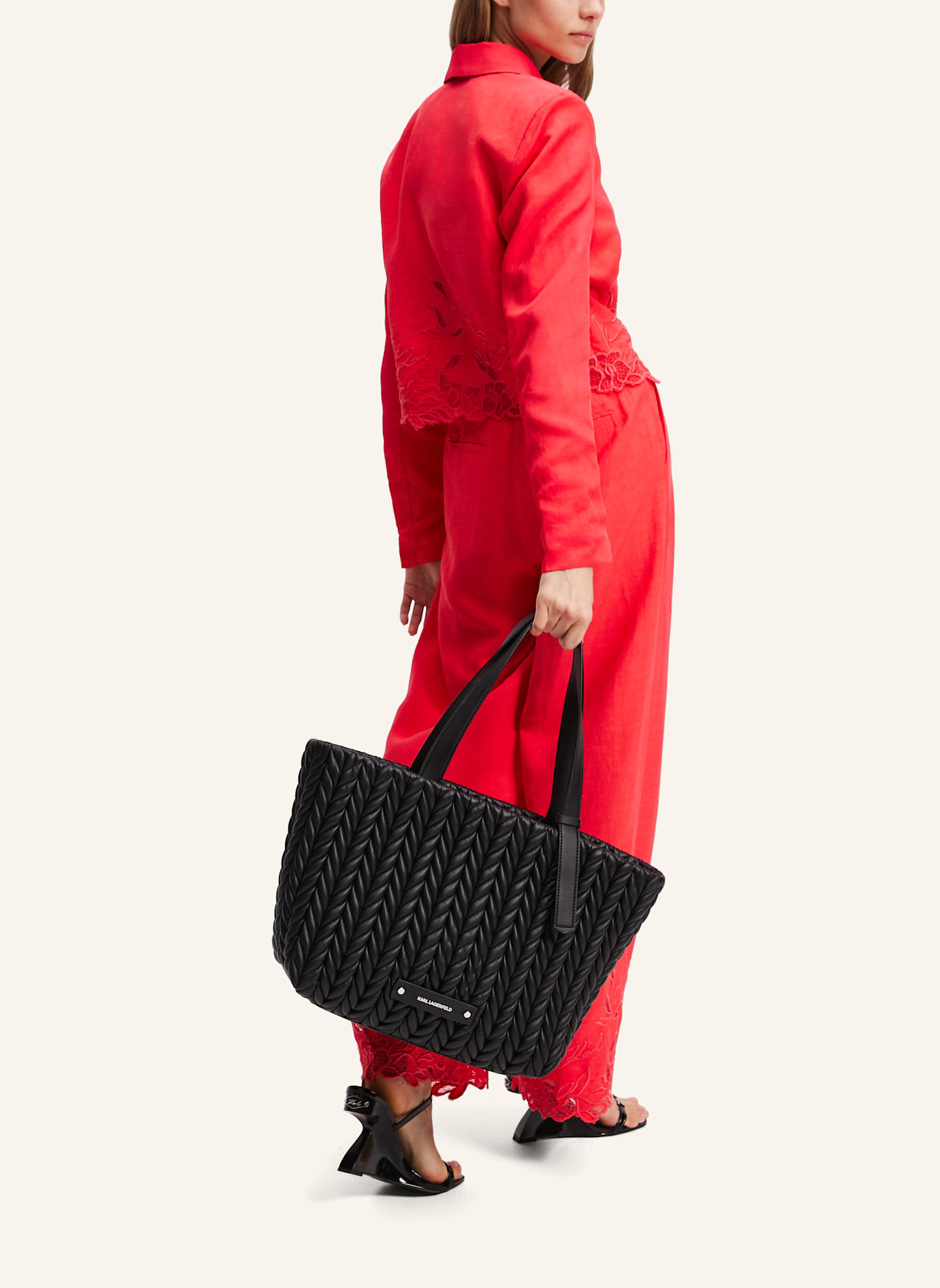 KARL LAGERFELD Jacke: ROT