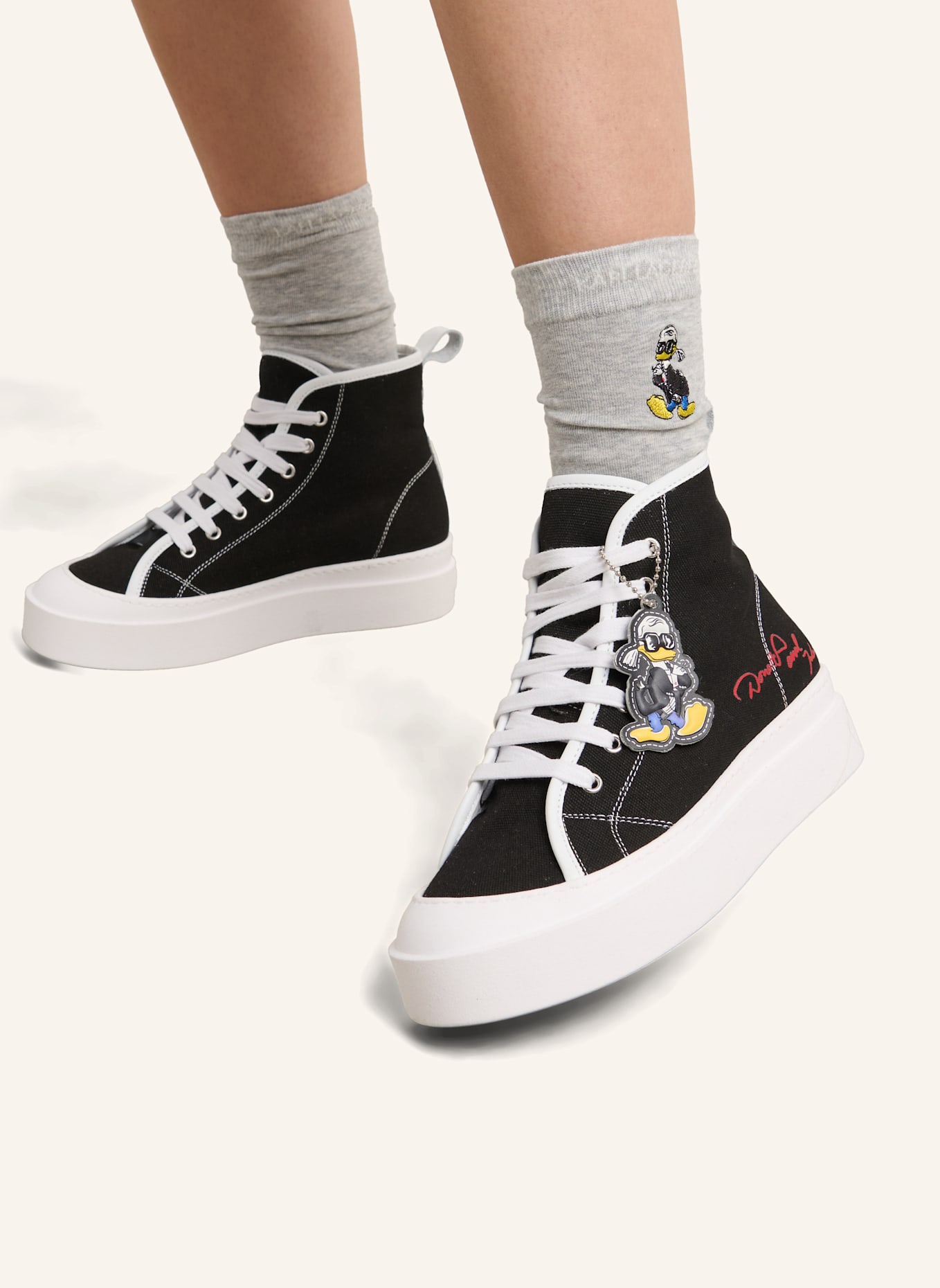 KARL LAGERFELD DISNEY X KL Sneaker: SCHWARZ