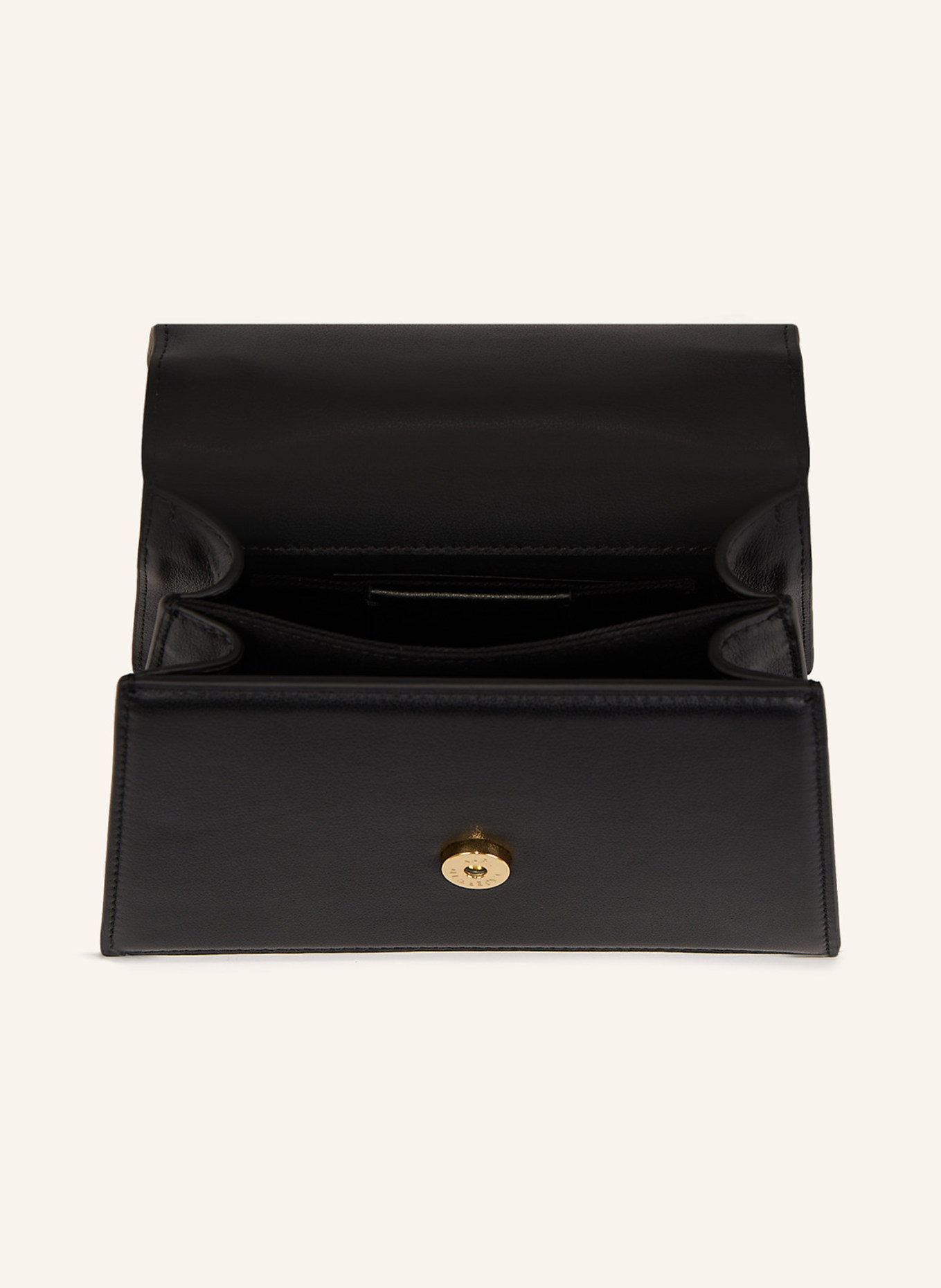 KARL LAGERFELD Umhängetasche: SCHWARZ/ GOLD